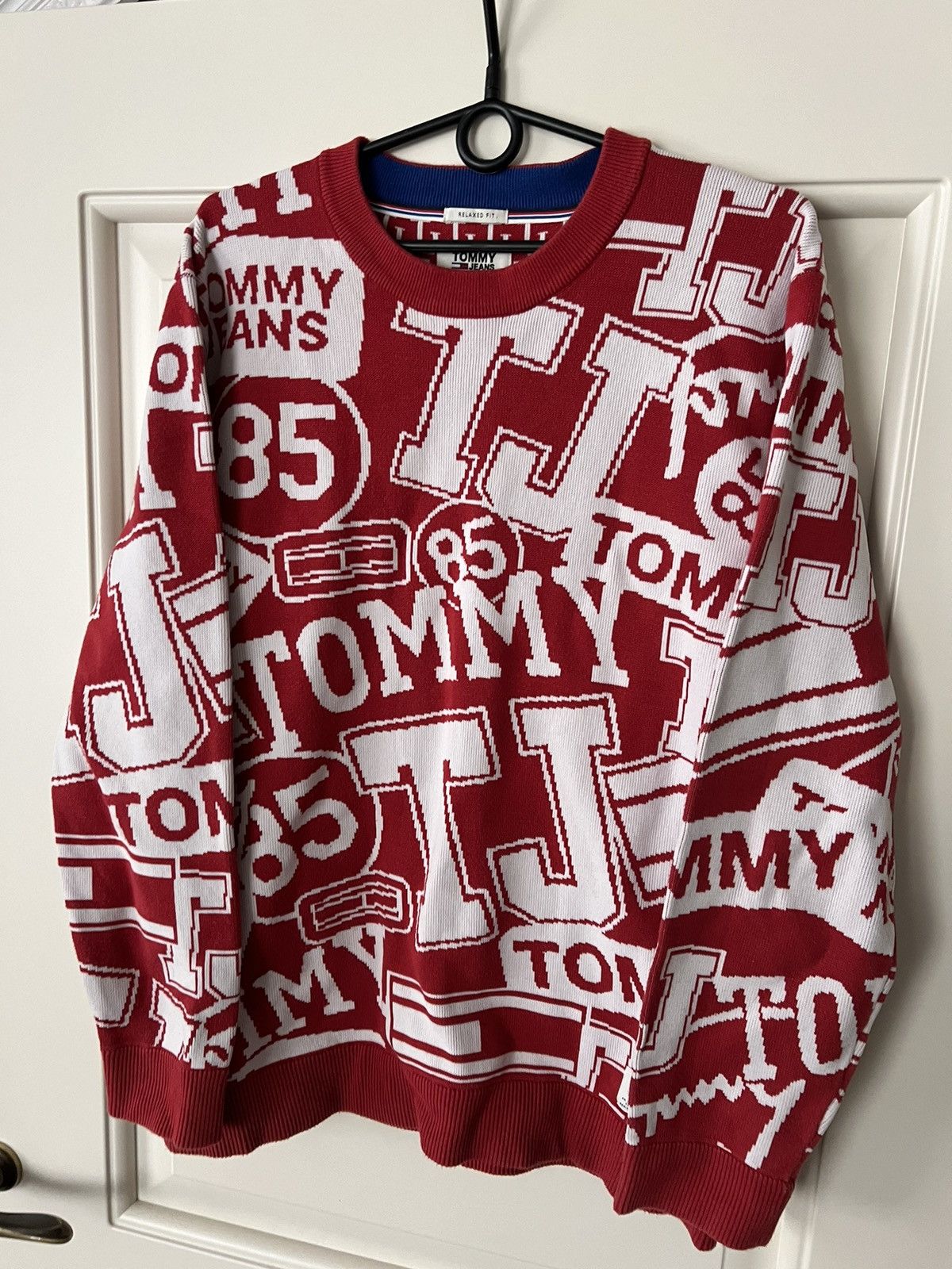 Tommy Hilfiger × Tommy Jeans Tommy Hilfiger Knit Sweatshirt Size US L / EU 52-54 / 3 - 3 Thumbnail