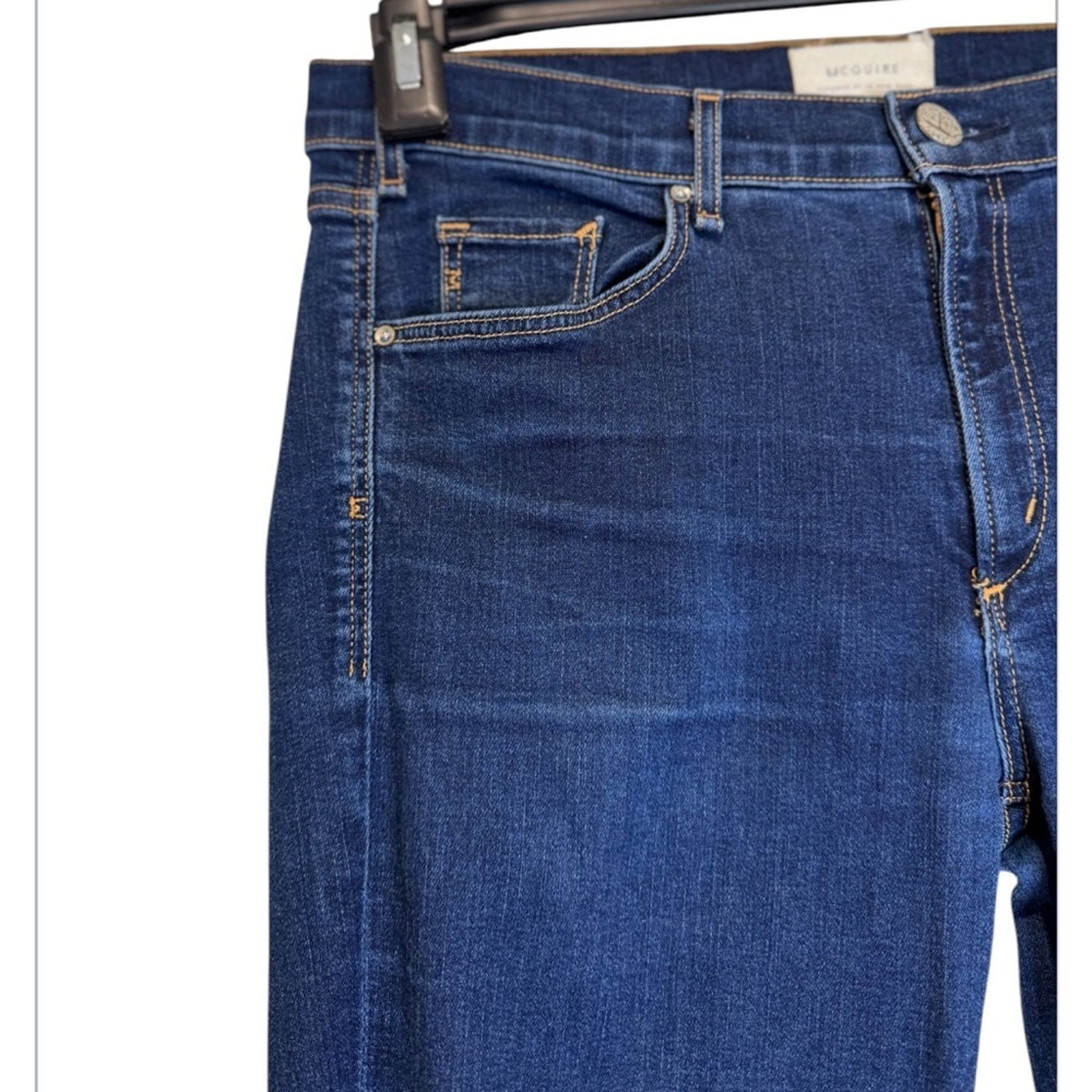 Other MCGUIRE Denim Newton Skinny Jean Size 31 Dark Wash 101A Size 31" - 3 Thumbnail