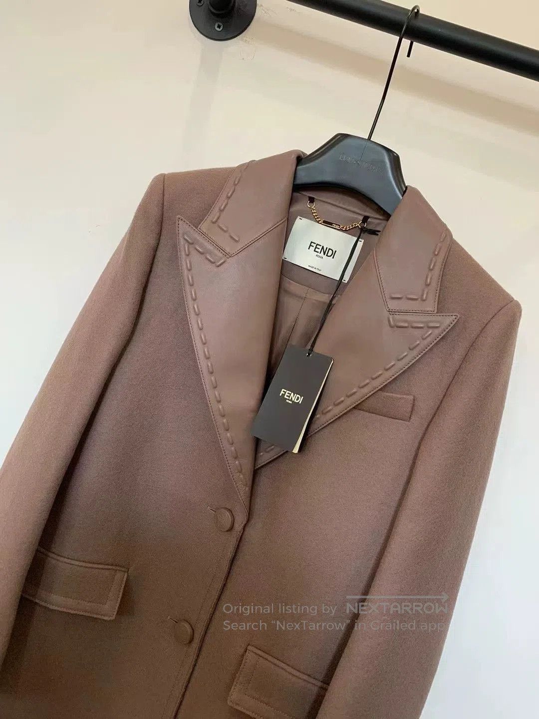 Fendi Fendi Long Wool Cashmere Coat. Size US S / EU 44-46 / 1 - 5 Thumbnail