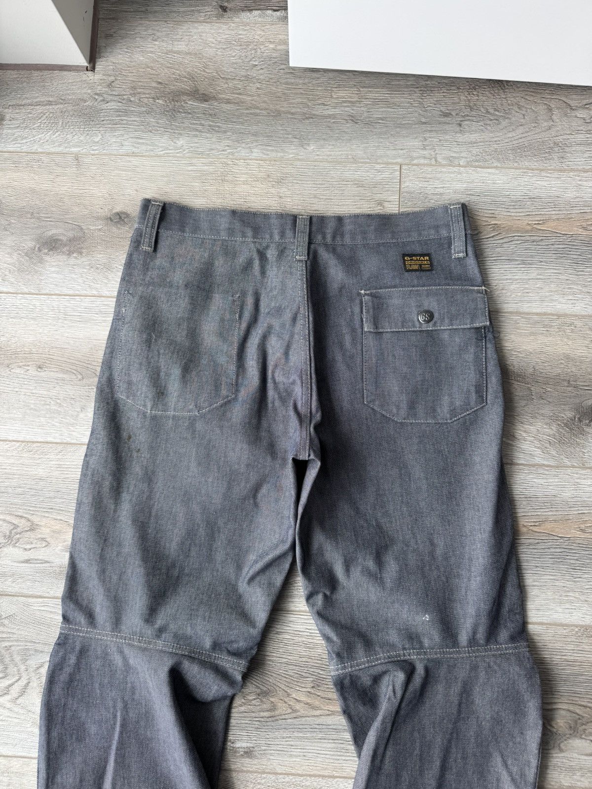 G-Star Vintage G-Star 90s Shortcut Surman Baggy Men's Jeans Size US 31 - 3 Thumbnail
