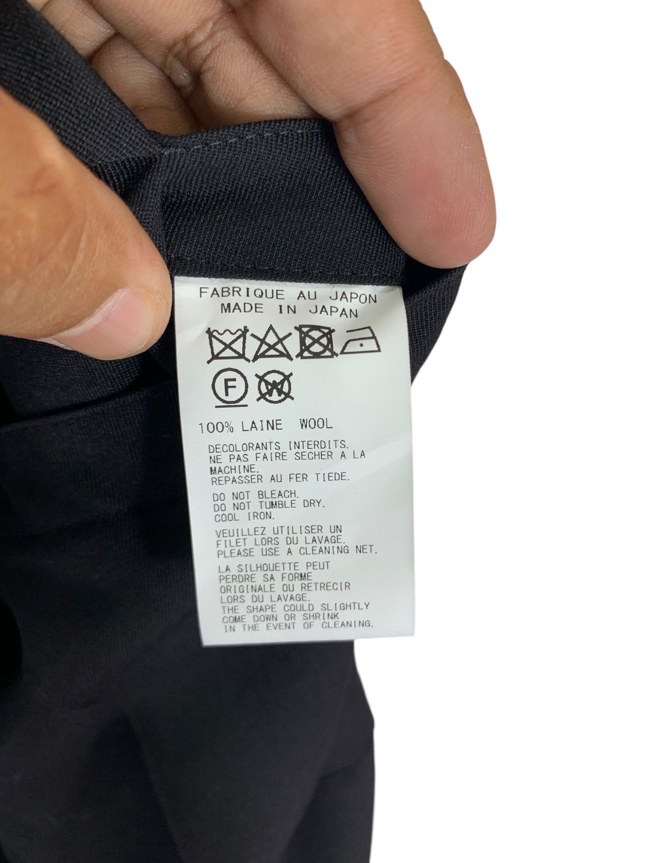 Yohji Yamamoto SS 2023 YOHJI YAMAMOTO POUR HOMME OVERCOAT JACKET Size US M / EU 48-50 / 2 - 17 Thumbnail