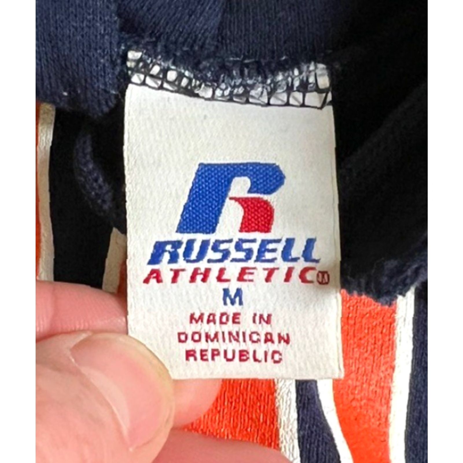Russell Athletic Russell Athletic Hoodie Pullover Unisex Adults M Blue Football Sweatshirt Size US M / EU 48-50 / 2 - 5 Thumbnail