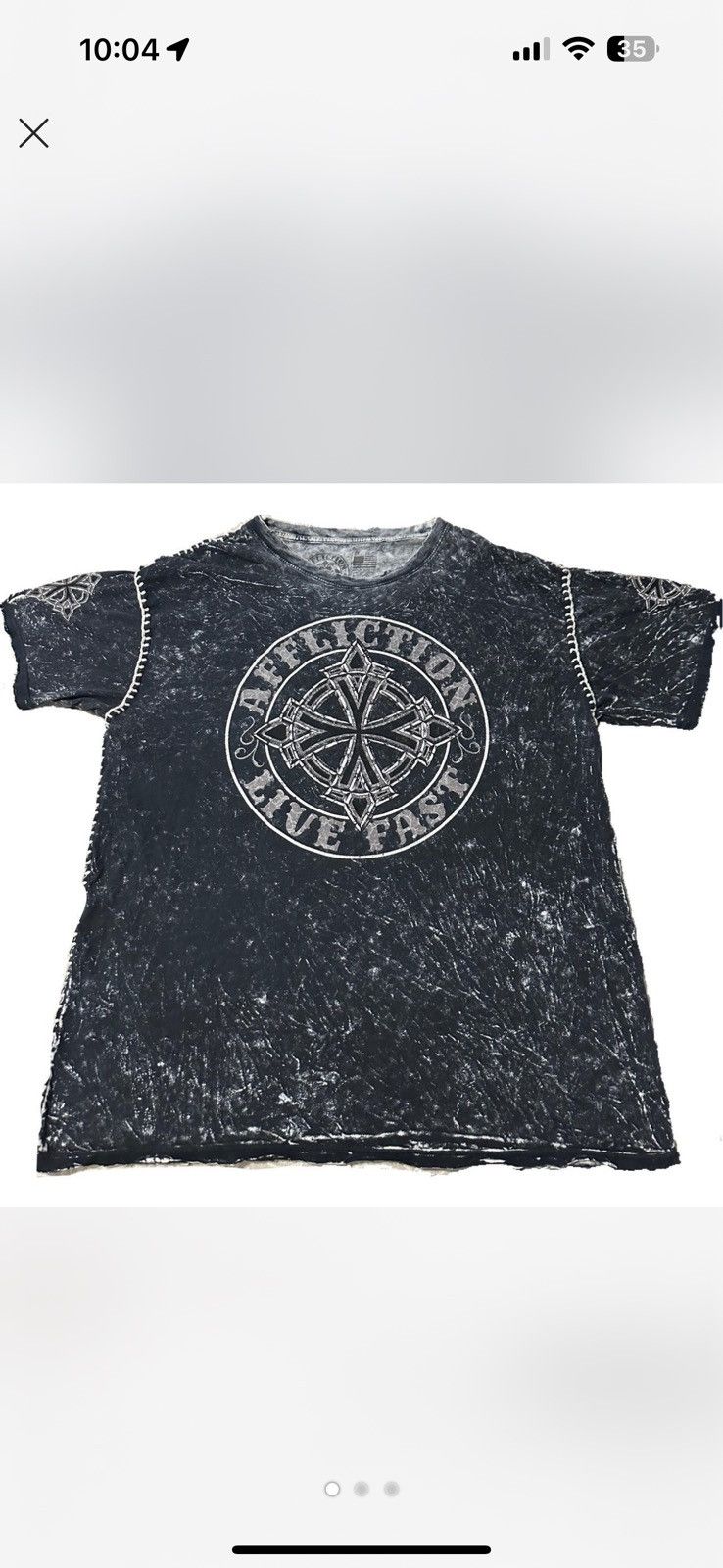 Affliction Affliction thick stitch Size US XXL / EU 58 / 5 - 1 Thumbnail