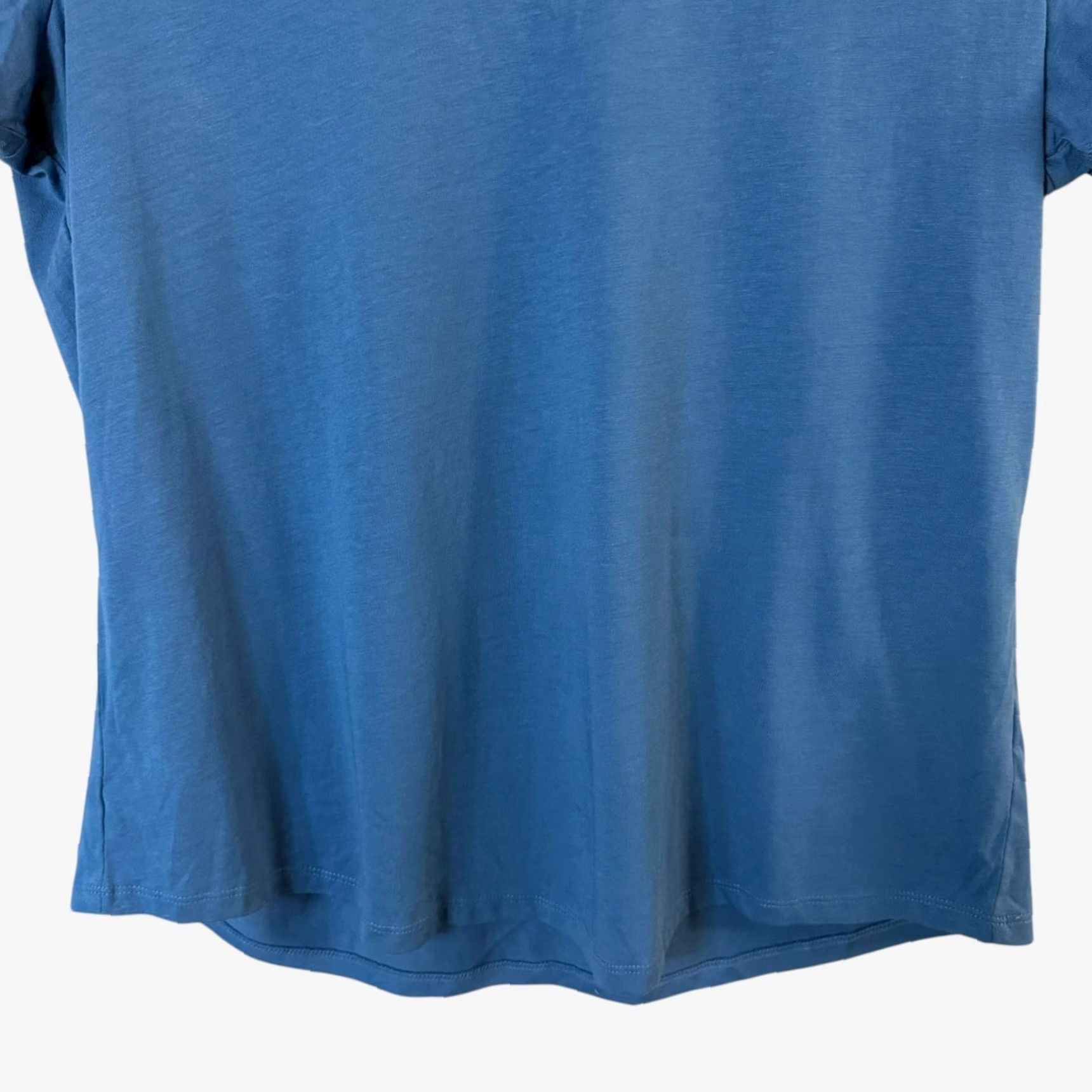 Boden VINTAGE? Wait: Boden Supersoft Scoop-Neck Short-Sleeve T-Shirt Blue Womens Size 16-18 New Size XXL / US 16-18 / IT 52-54 - 6 Thumbnail