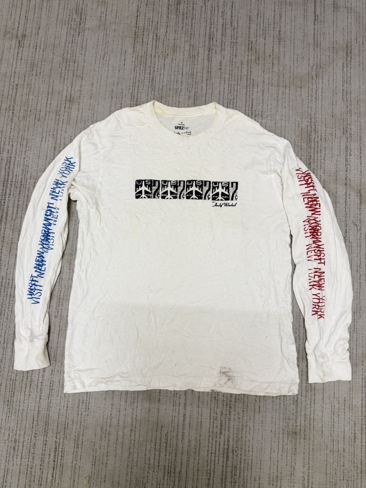 Andy Warhol × Calvin Klein 205W39NYC Andy warhol tshirt Size US M / EU 48-50 / 2 - 1 Thumbnail
