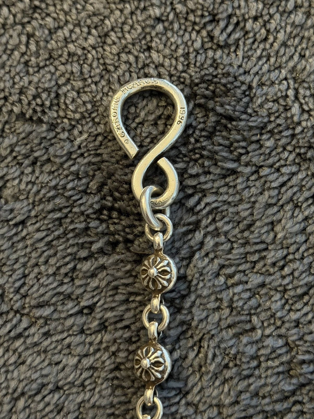 Chrome Hearts Single Clasp 24” Cross Ball Wallet Chain Size ONE SIZE - 5 Thumbnail