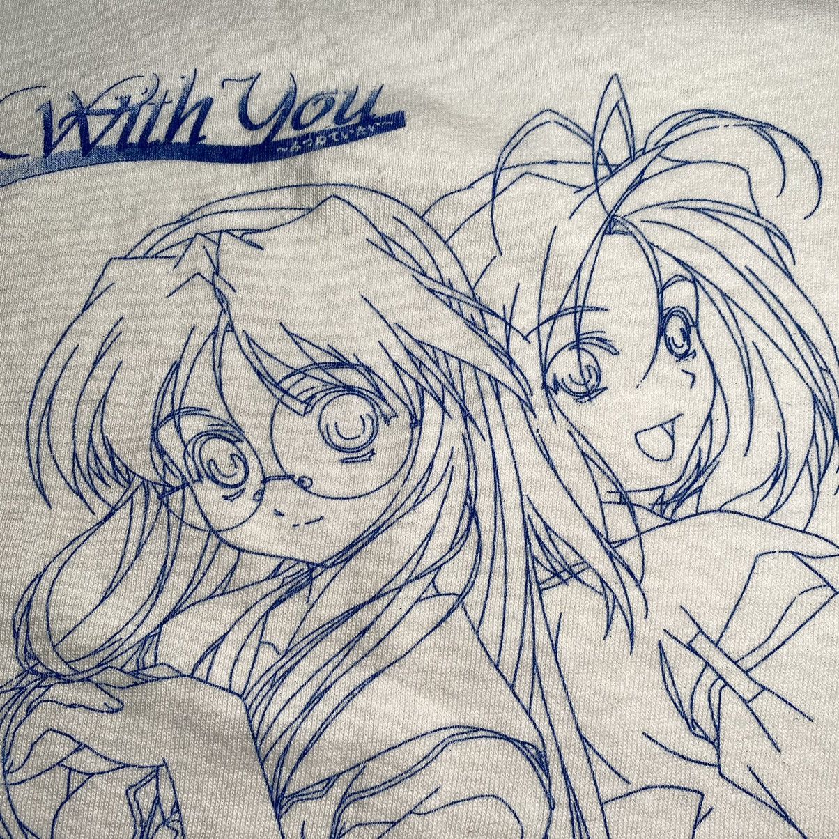 Anime 💥RARE!💥 2000’s WITH YOU MANGA ARTWORK ANIME T SHIRT Size US XL / EU 56 / 4 - 6 Thumbnail