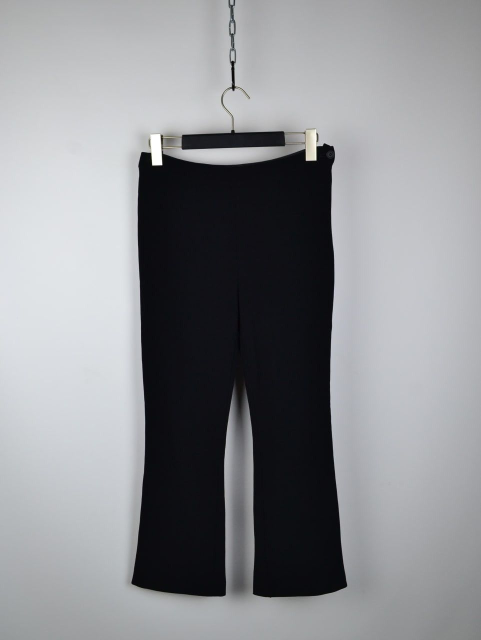 Prada Prada women Pants trousers Flared Black Size 28" / US 6 / IT 42 - 1 Thumbnail