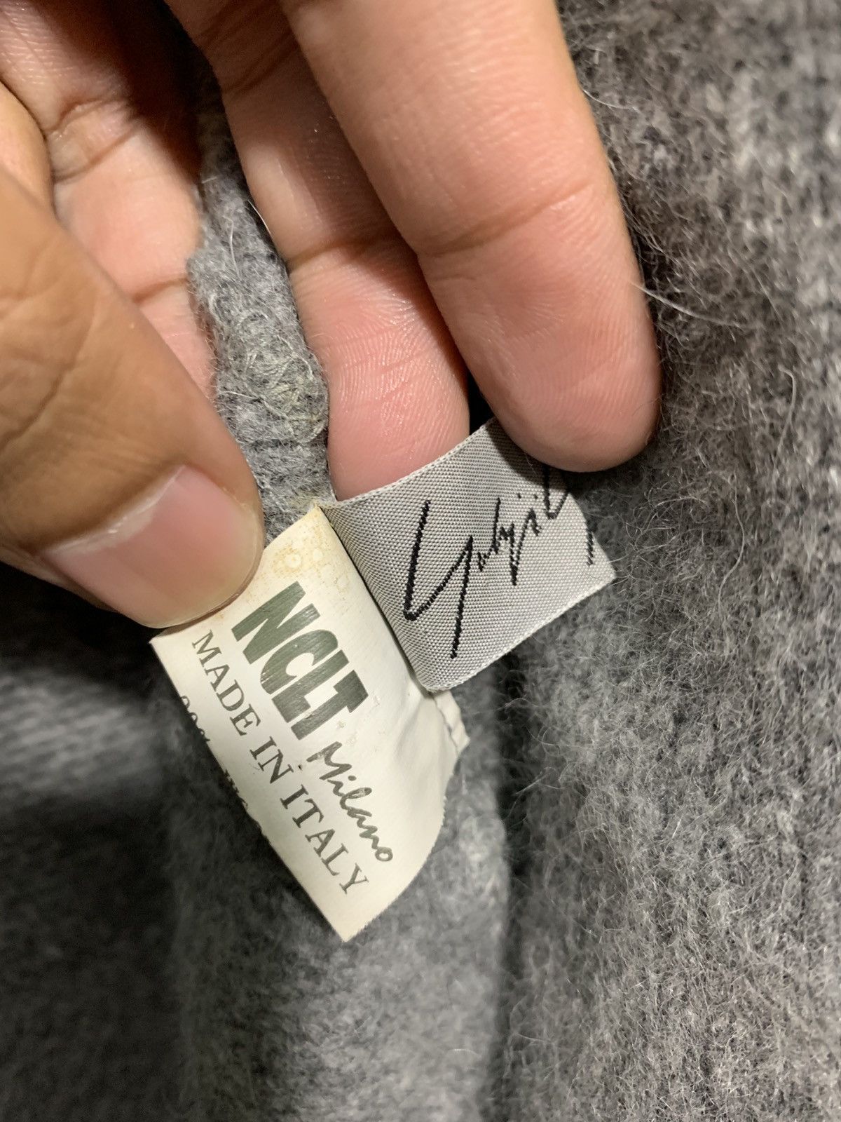 NVLTY × Yohji Yamamoto 🔥YOHJI YAMAMOTO X NCLT ITALY MOHAIR CARDICOATS Size L / US 10 / IT 46 - 8 Thumbnail