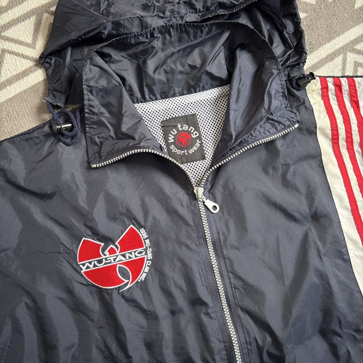 Wu-Tang Clan Vintage 1996 Wu Tang clan jacket hip hop rap Size US XL / EU 56 / 4 - 7 Thumbnail