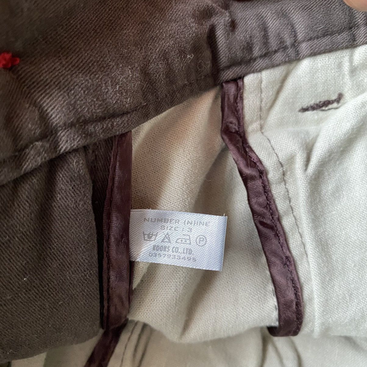 Number (N)ine AW02 Nowhere Man Double Knee Carpenter Pants Size US 30 / EU 46 - 7 Thumbnail