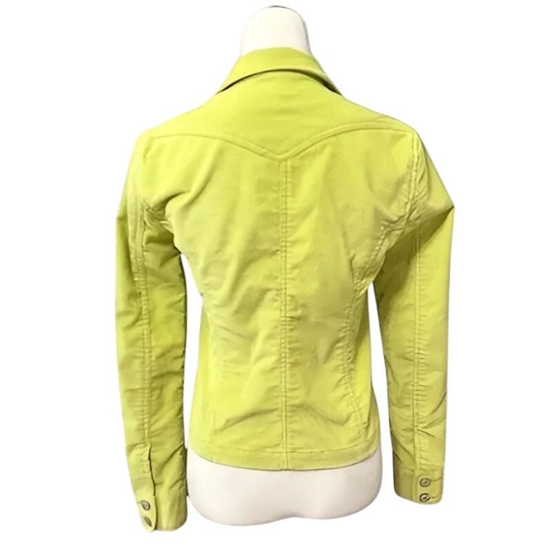 Aeropostale Aeropostale Y2K Corduroy Jacket Flap-Button Green Small Size S / US 4 / IT 40 - 4 Thumbnail