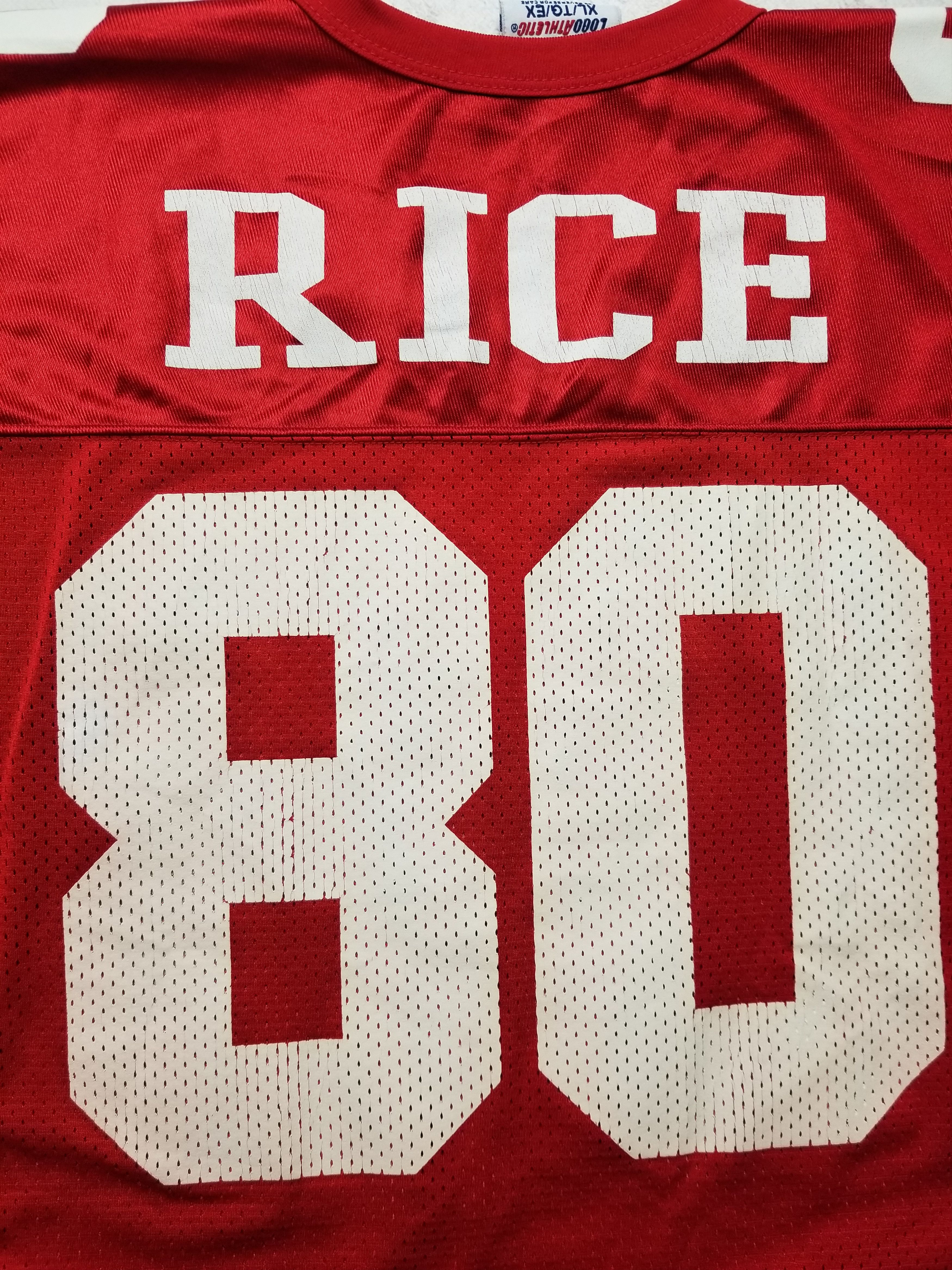 Logo Athletic VTG 80-90s NFL San Francisco 49ers Jerry Rice Jersey Size US XL / EU 56 / 4 - 6 Thumbnail