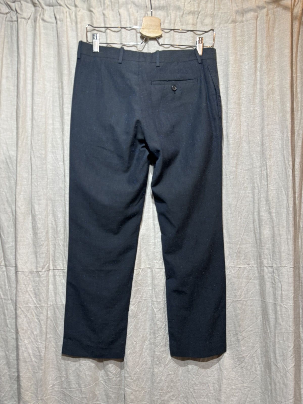 Balenciaga balenciaga tailored pants wool cotton grey blue 46 slim Size US 29 - 5 Thumbnail