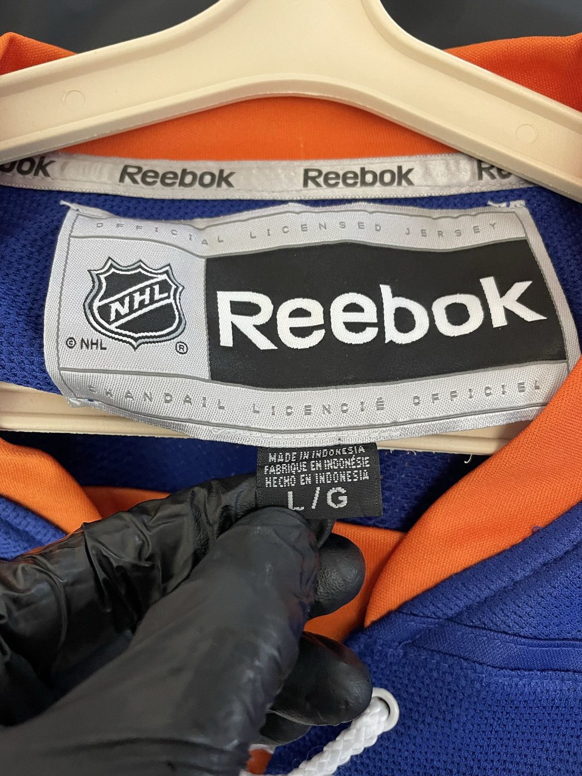 Reebok MARK STREIT #2 NEW YORK ISLANDERS REEBOK NHL Jersey L MEN Size US L / EU 52-54 / 3 - 10 Thumbnail