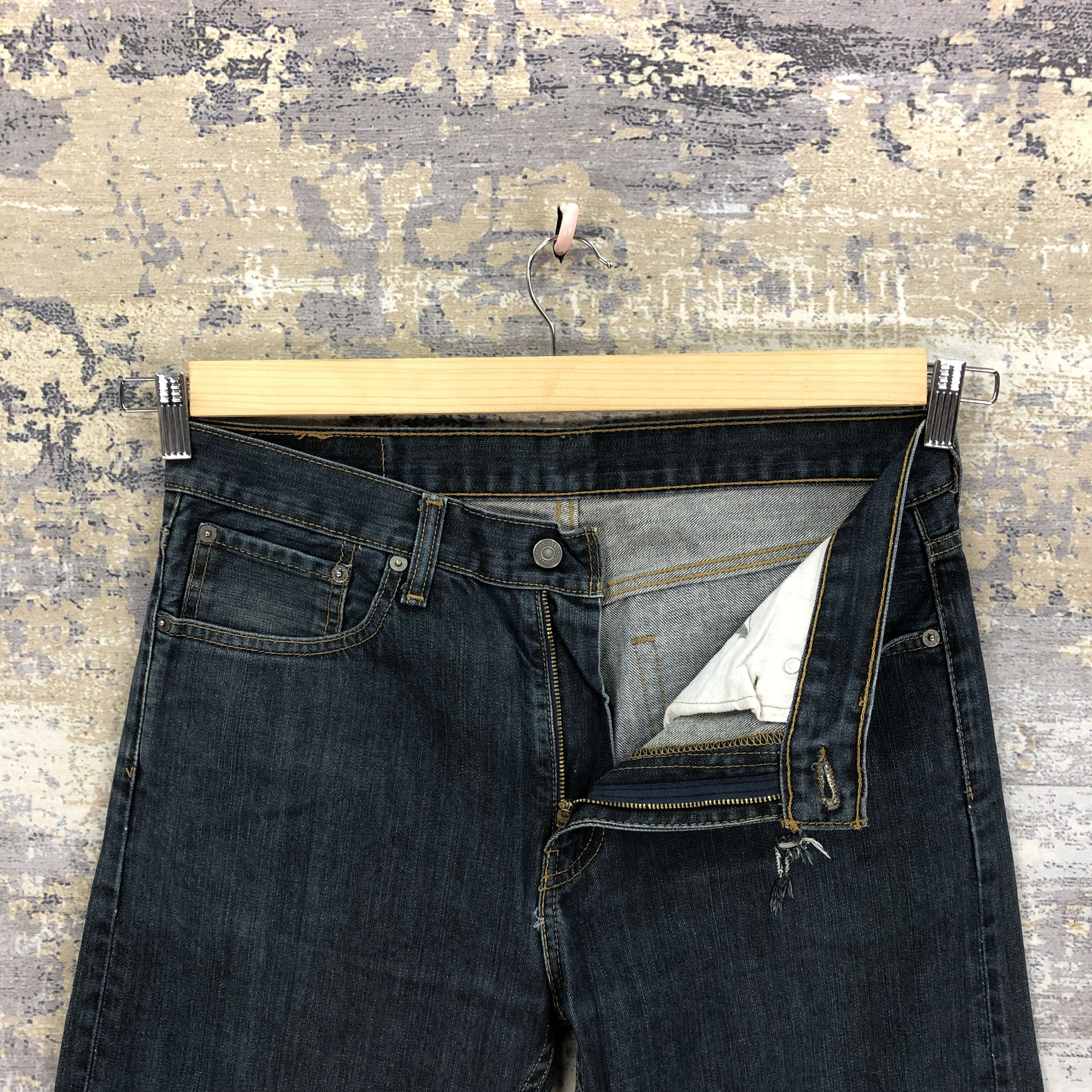 Levi's Vintage Y2K Levis Ripped Jeans Distressed Levi's Denim Size US 34 / EU 50 - 7 Thumbnail