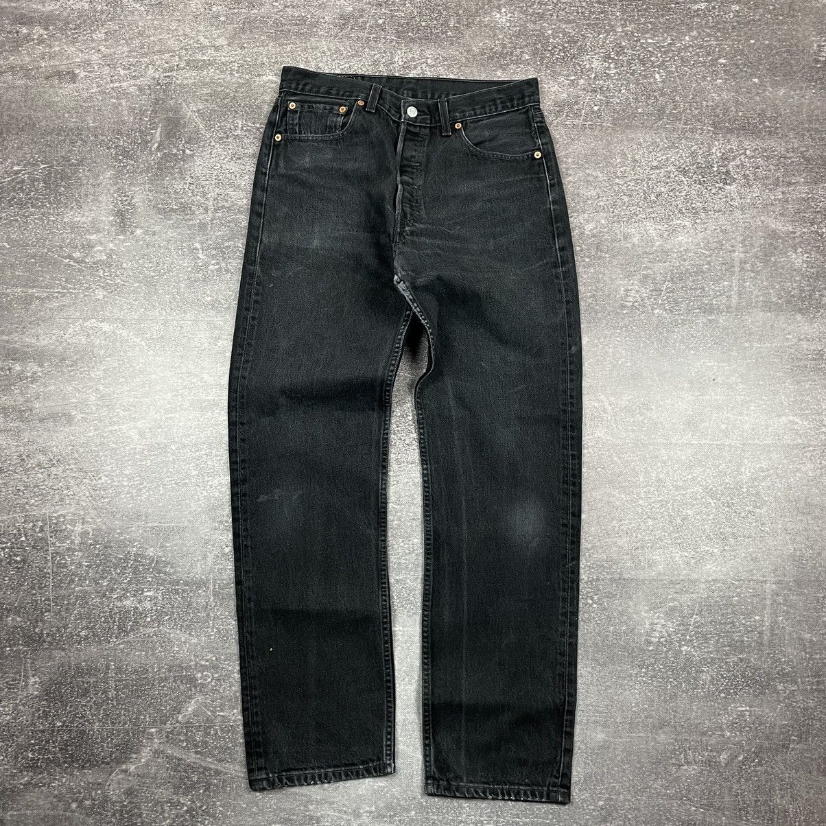 Levi's Vintage Clothing Vintage 90’s Levi’s 501 Cotton Denim Jeans Size US 33 - 1 Thumbnail