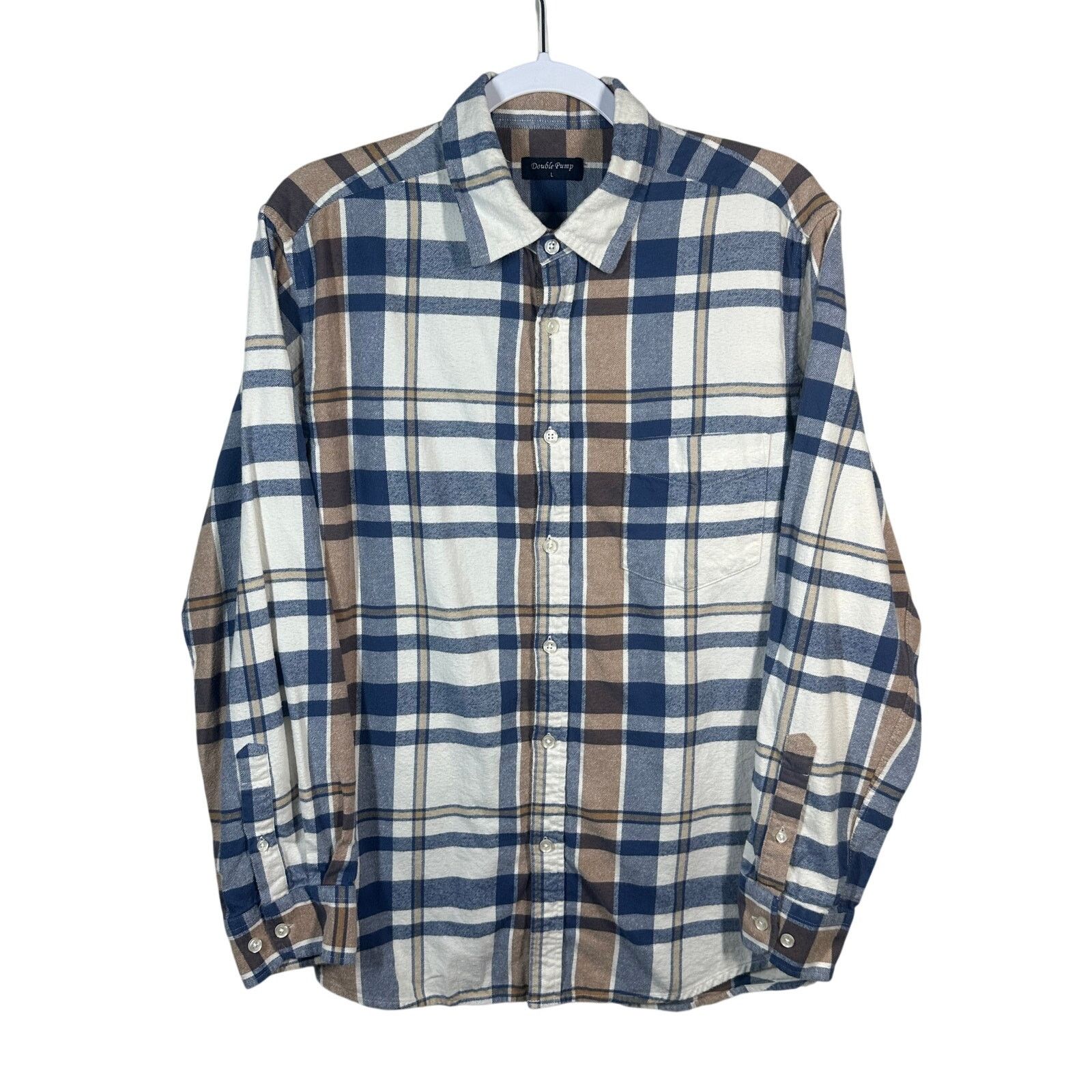 Other Double Pump Men’s Large Long-Sleeve Button-Down Shirt Size US L / EU 52-54 / 3 - 1 Thumbnail