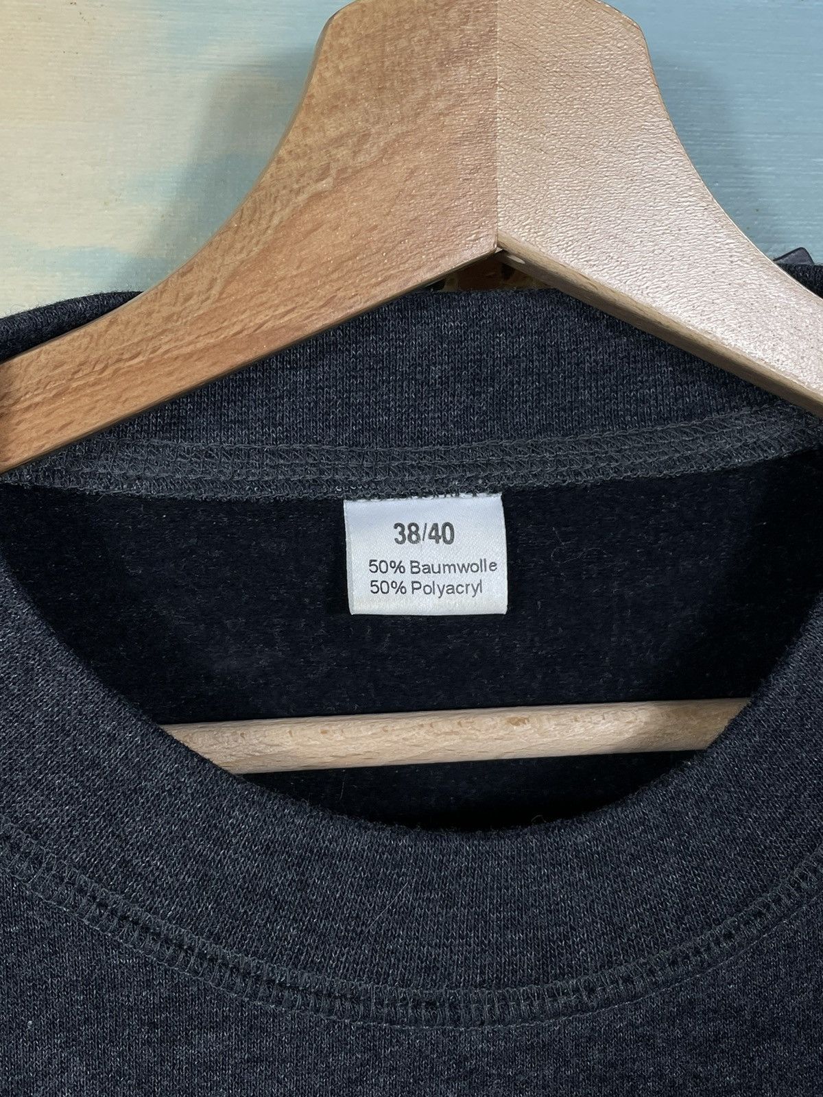 Japanese Brand × Vintage Retro Black/Grey Pull Knitwear Sweater Jumper Bear Baggy Size US M / EU 48-50 / 2 - 5 Thumbnail