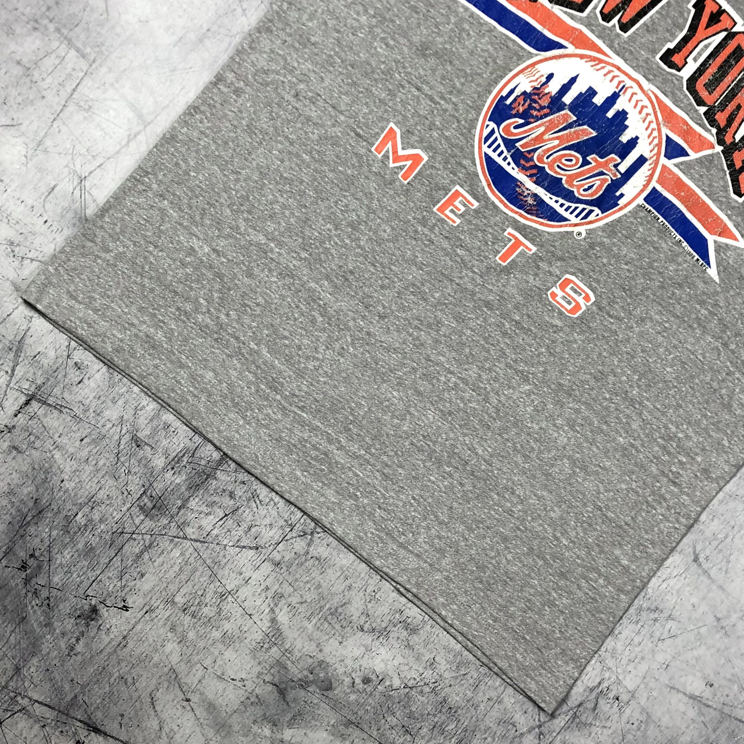 MLB 1988 MLB Mets New York Champion Tee Size US XL / EU 56 / 4 - 9 Thumbnail