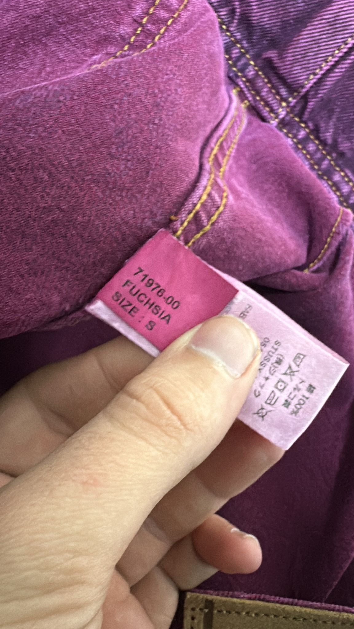 Stussy Stussy x Lance Mountain Worldwide Zip Work Jacket Fuschia Size US S / EU 44-46 / 1 - 9 Thumbnail