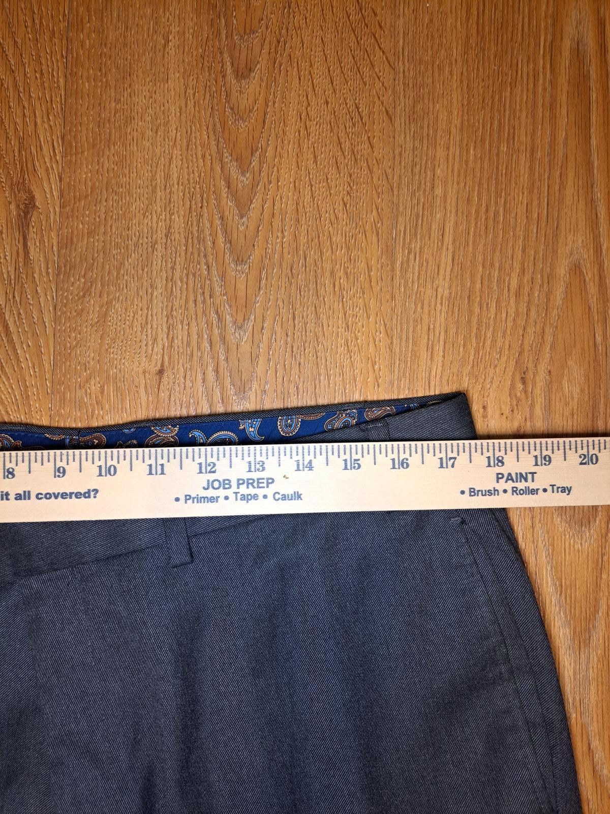 Polo Ralph Lauren Ralph Lauren Dress Pants Mens 36x29 Gray Slacks Suit Pants Size 44R - 6 Thumbnail