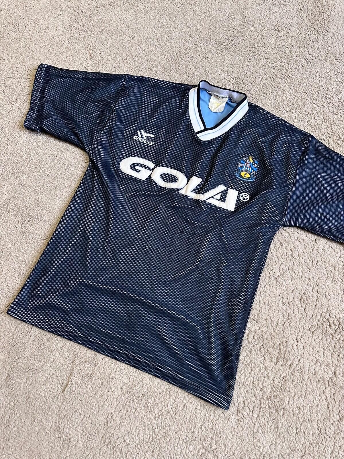 Gola Huddersfield Town 1991/1992 Away ORIGINAL Gola Soccer Jerse Size US M / EU 48-50 / 2 - 2 Thumbnail