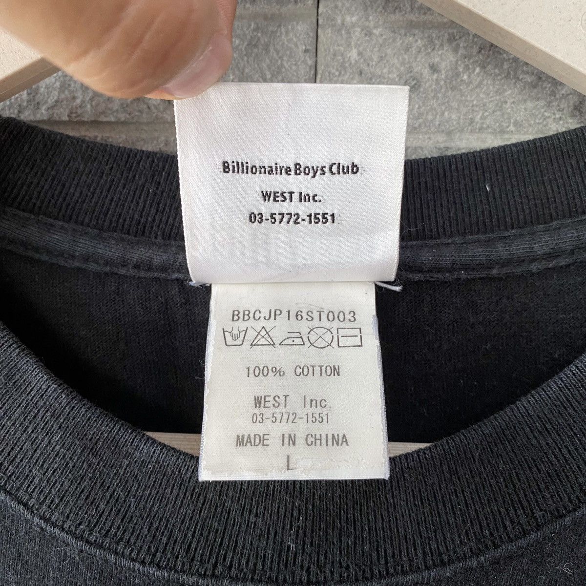 Billionaire Boys Club Billionaire Boys Club Glow in The Dark Logo Tee Size US L / EU 52-54 / 3 - 7 Thumbnail