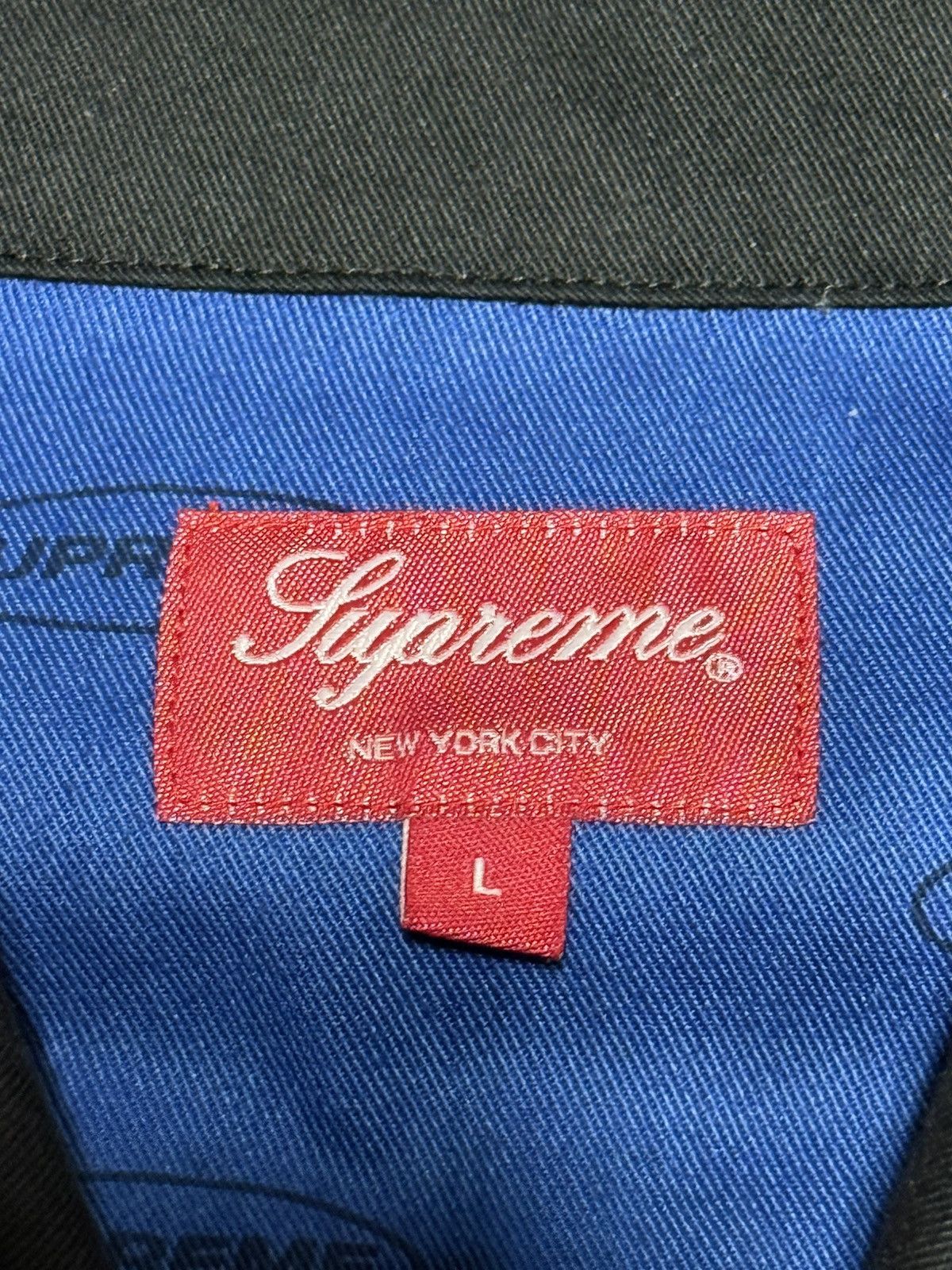 Supreme 2017 Supreme Color Blocked Work Shirt Size US L / EU 52-54 / 3 - 4 Thumbnail