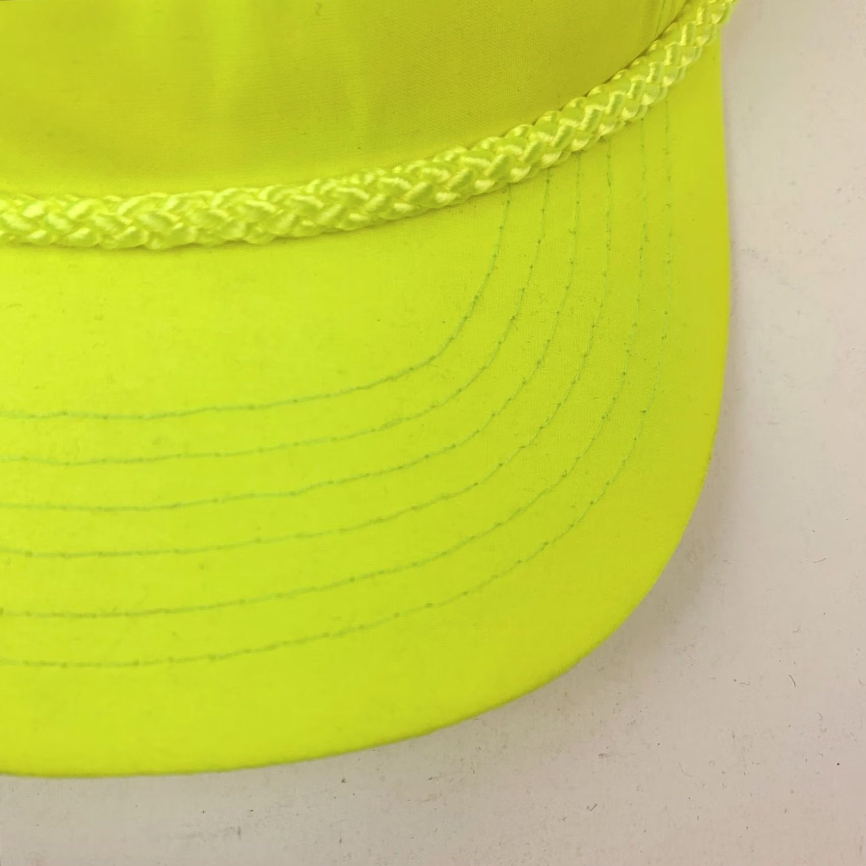 Pinko VINTAGE Yuasa Neon Pink Yellow Rope Snapback Trucker Hat Cap Cap? Size ONE SIZE - 2 Thumbnail