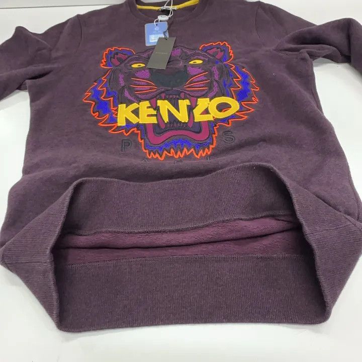 Kenzo KENZO Embroidered Long Sleeve Sweatshirt -2507 Size US S / EU 44-46 / 1 - 6 Thumbnail
