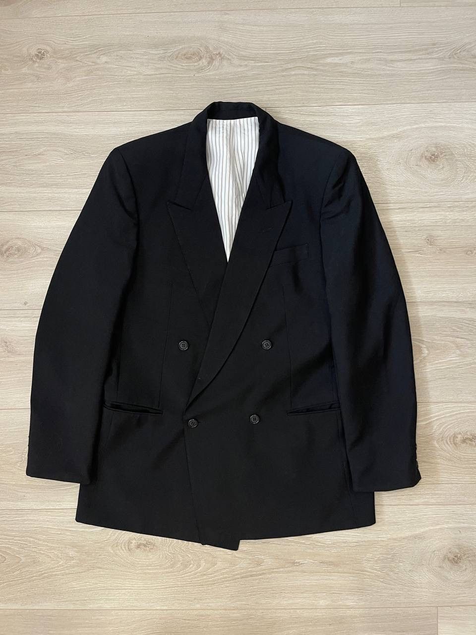 Vitale Barberis Canonico Vitale Barberis Canonico Double-Breasted Blazer Jacket 40R Size 42R - 8 Thumbnail