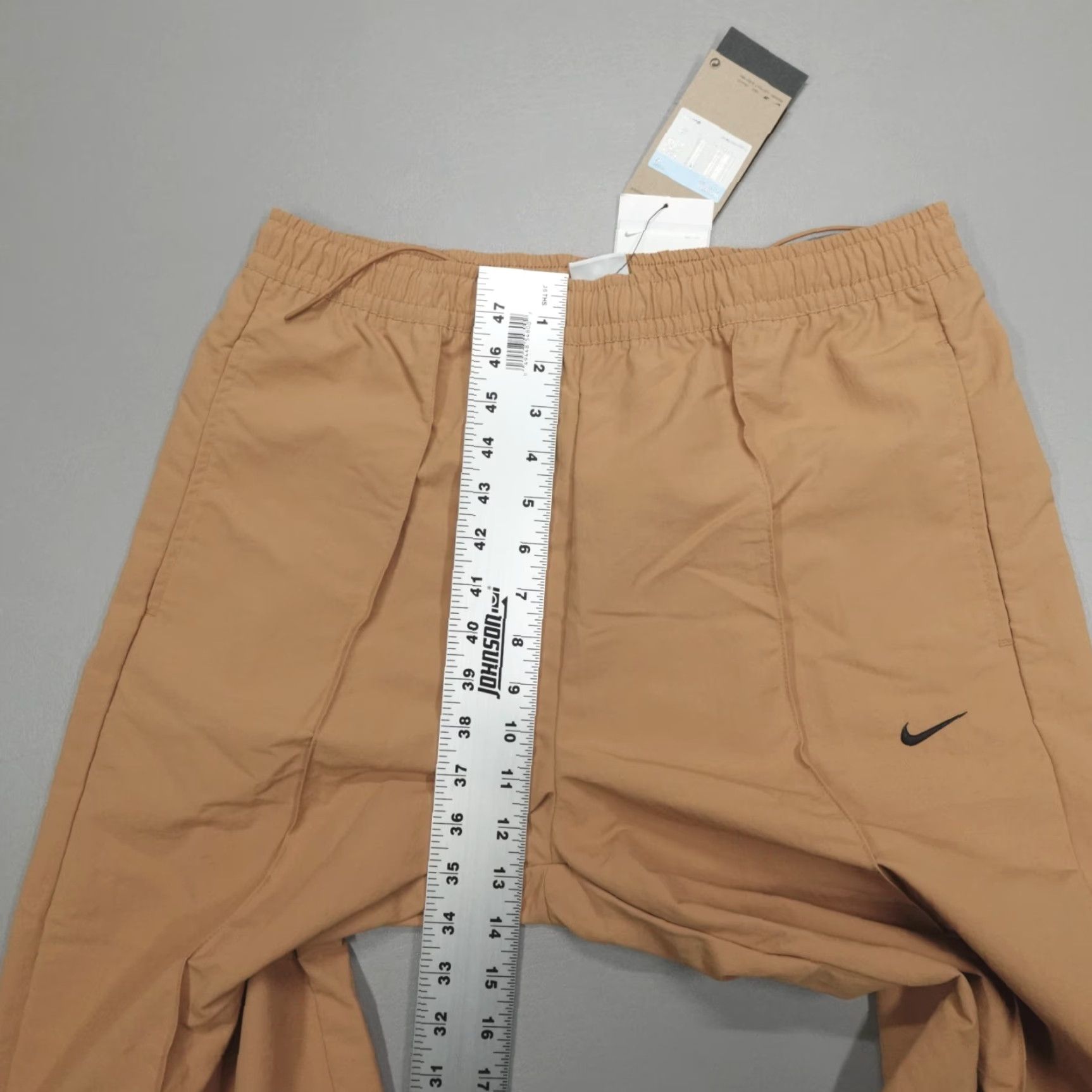 Nike Nike Sportswear Everything Wovens Mid-Rise Baggy Pants Women's M Tan Wide-Leg Knit? Size 32" / US 10 / IT 46 - 7 Thumbnail