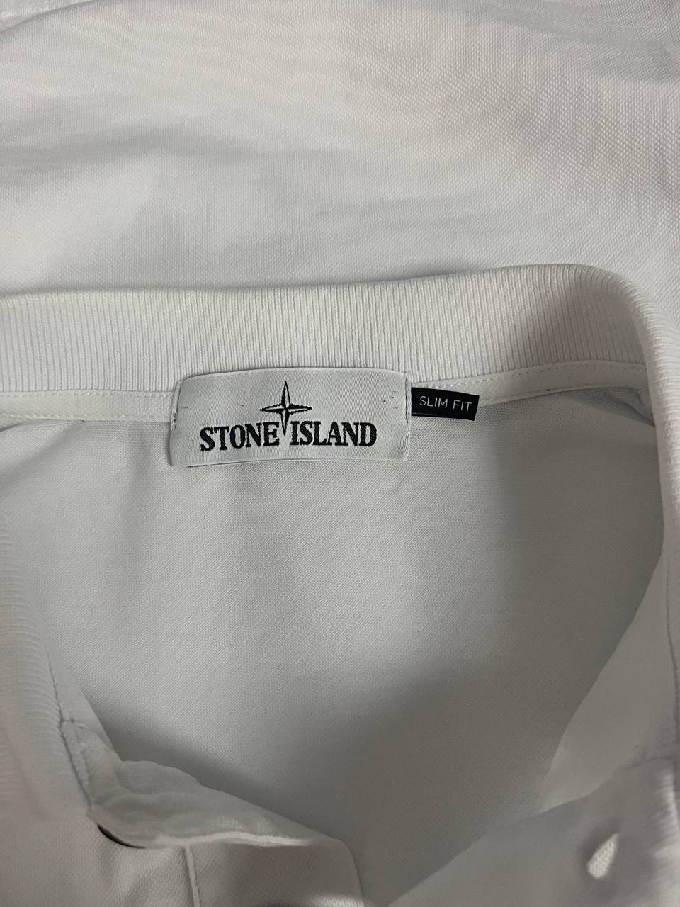 Stone Island Stone Island Polo Tee T Shirt White Size US M / EU 48-50 / 2 - 9 Thumbnail