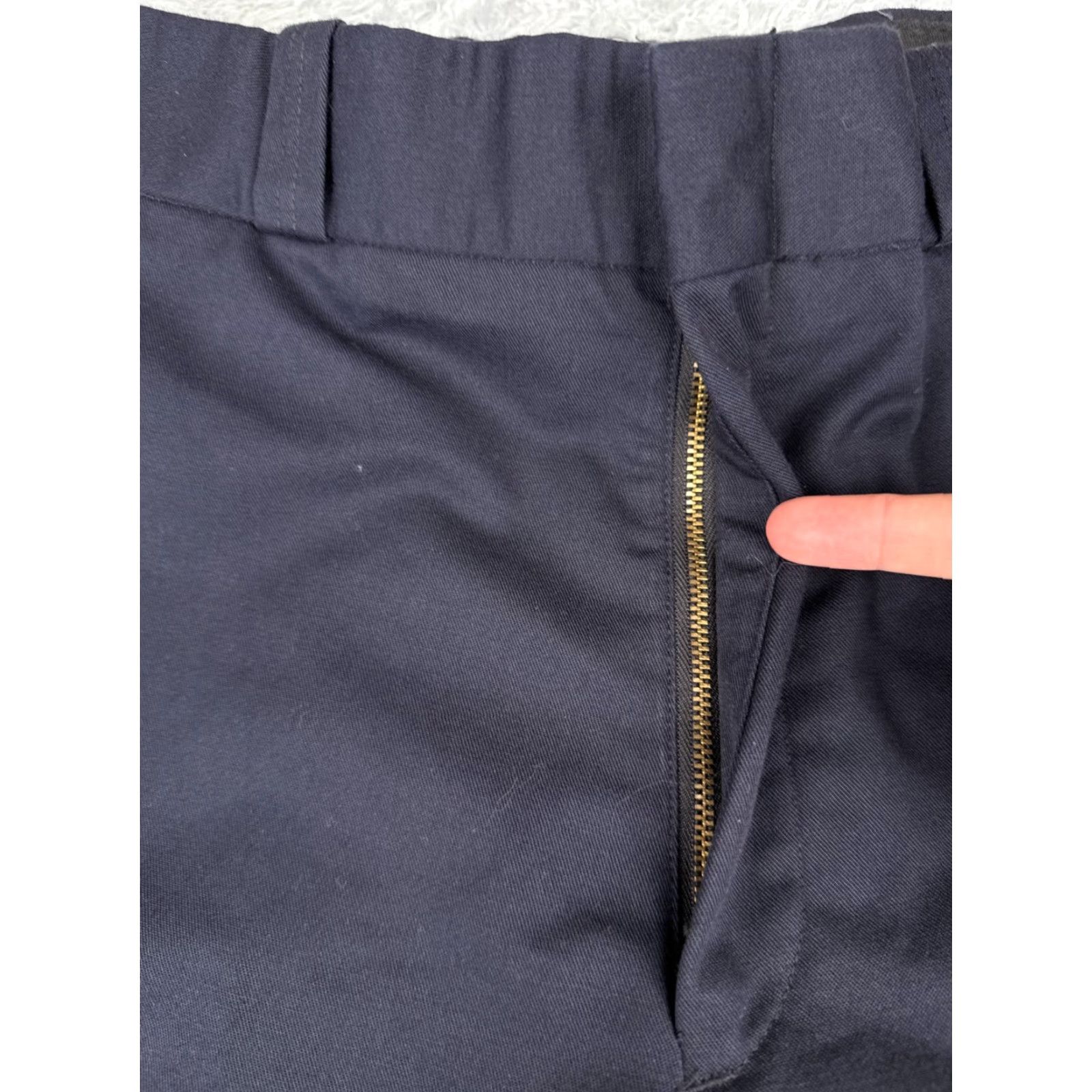 Vintage Elbeco Pants Women 16 Blue Cargo Straight Leg Polyester Blend Twill Tactical LEO Size 38" / US 16 / IT 52 - 5 Thumbnail
