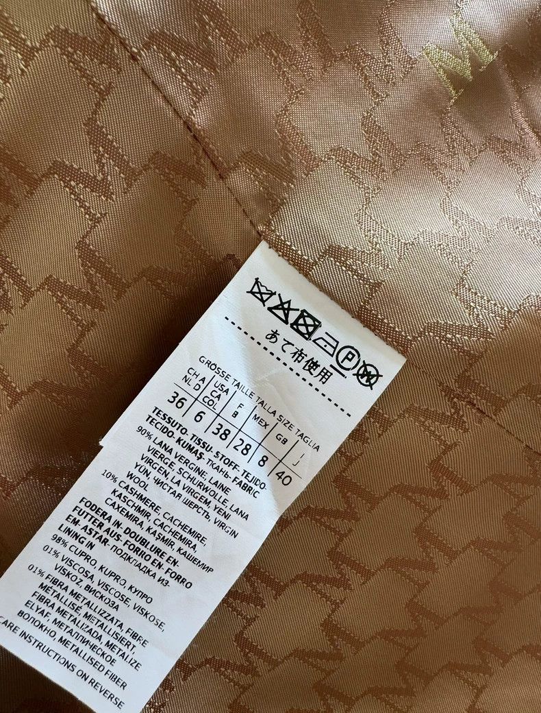 Max Mara Max Mara Camel 101801 coat Size M / US 6-8 / IT 42-44 - 5 Thumbnail