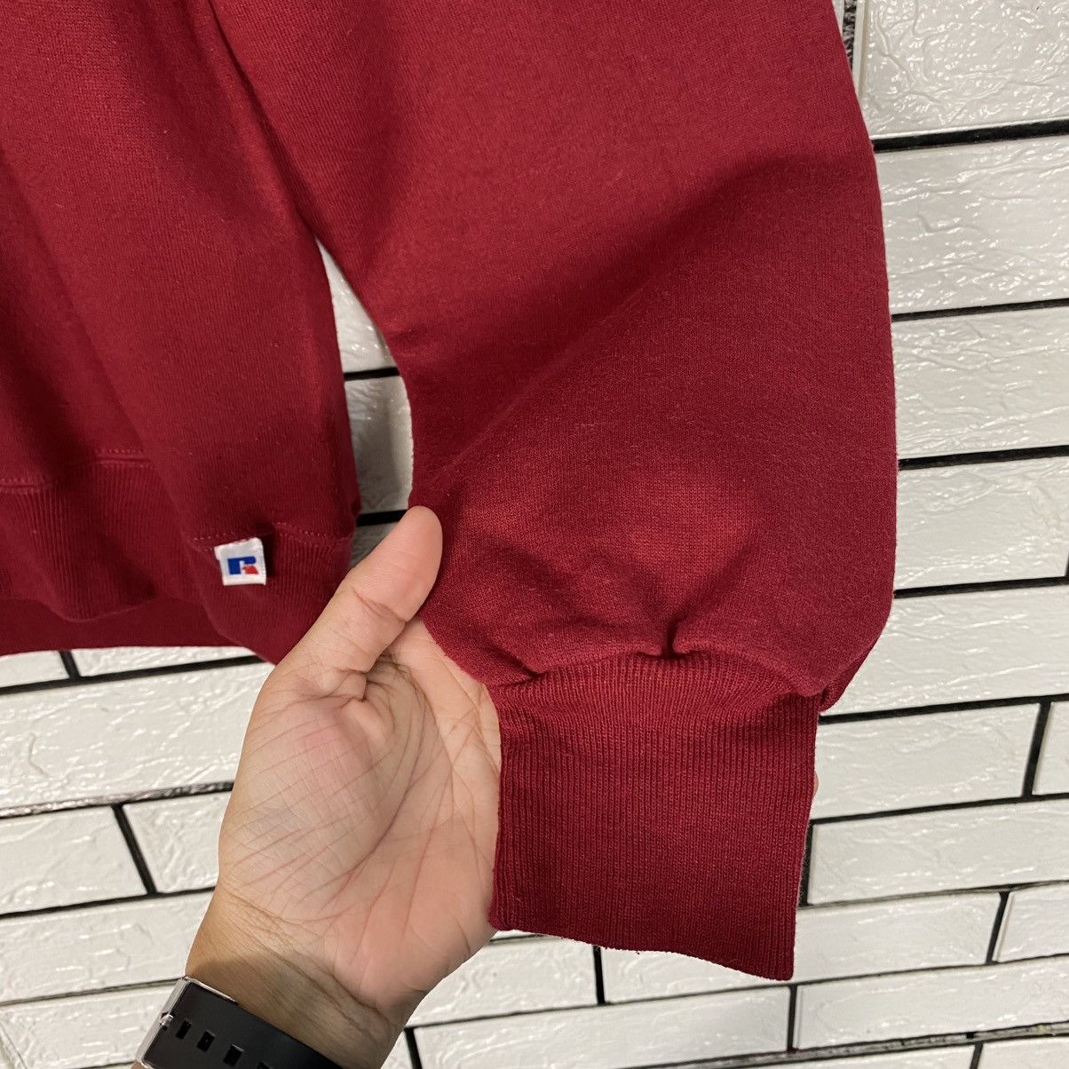 Japanese Brand Russell Athletic Carolina Big Logo Embroider Shawl Collar Size US M / EU 48-50 / 2 - 12 Thumbnail