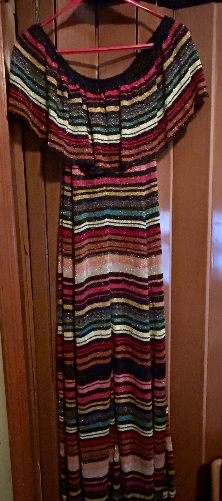 Zara Zara multicolor off the shoulder dress Size M / US 6-8 / IT 42-44 - 4 Thumbnail