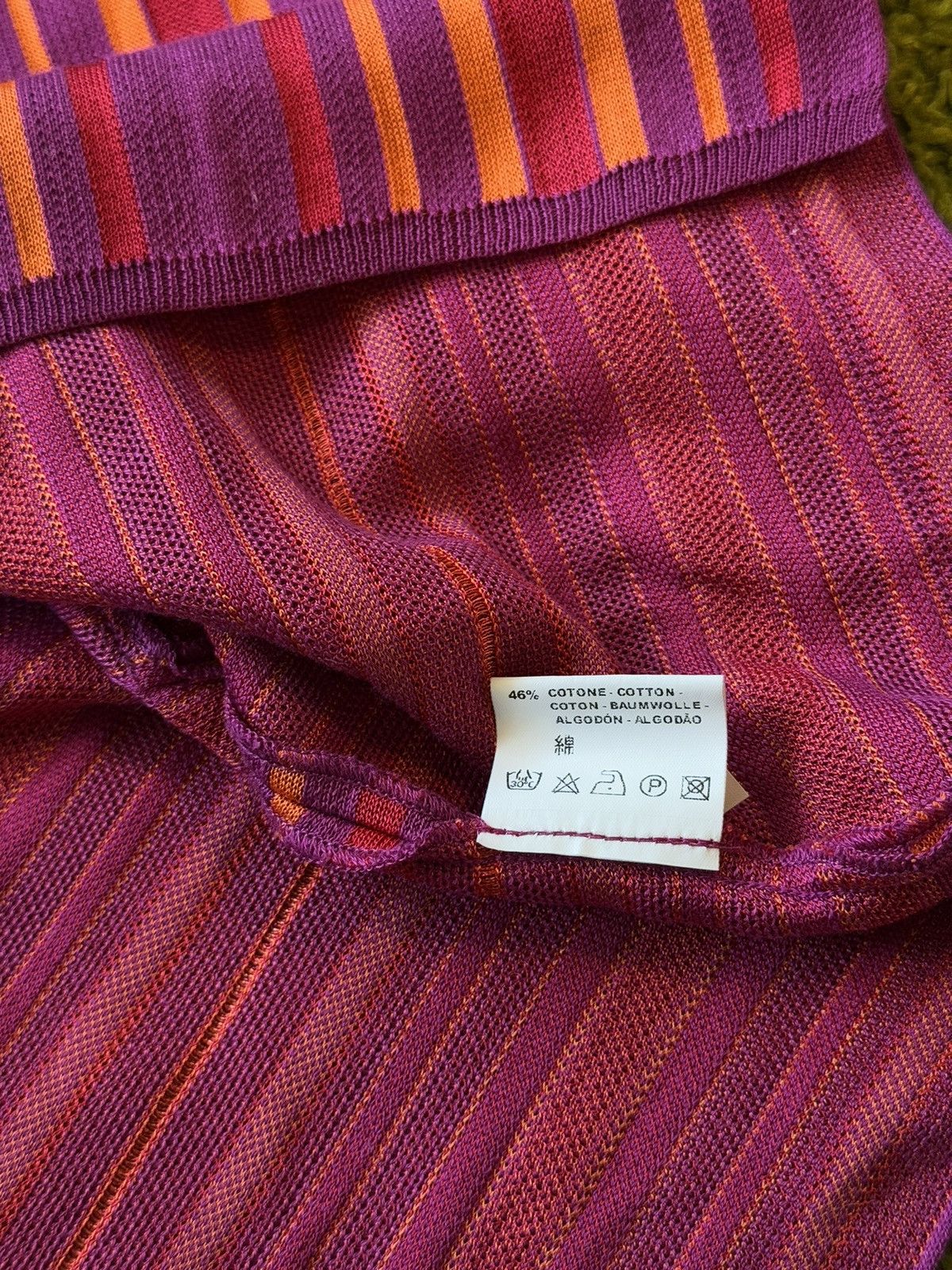 Designer × Missoni Missoni coloured striped cardigan sweater Size M / US 6-8 / IT 42-44 - 7 Thumbnail