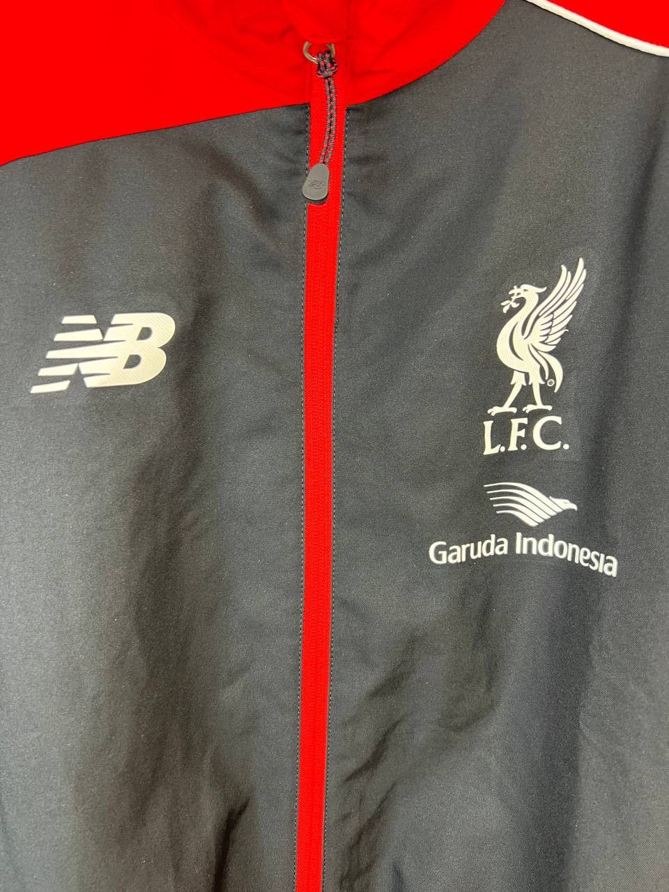 New Balance Liverpool 2015-2016 Presentation Jacket Football Full Zip Size US XL / EU 56 / 4 - 4 Thumbnail