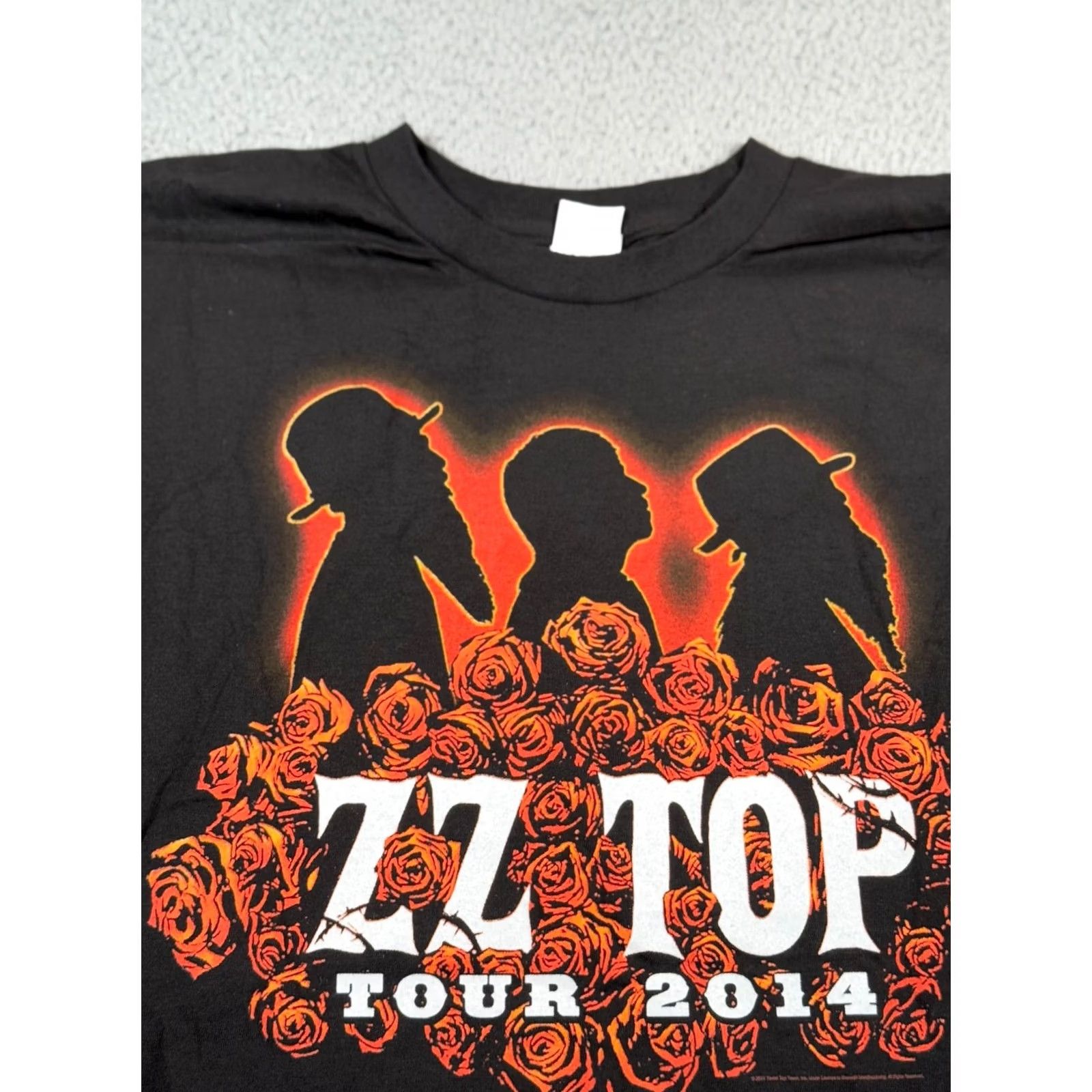 Doublet ZZ Top Tour Shirt Mens XL Black Short Sleeve Double Sided Band Tee Y2K Size US XL / EU 56 / 4 - 3 Thumbnail