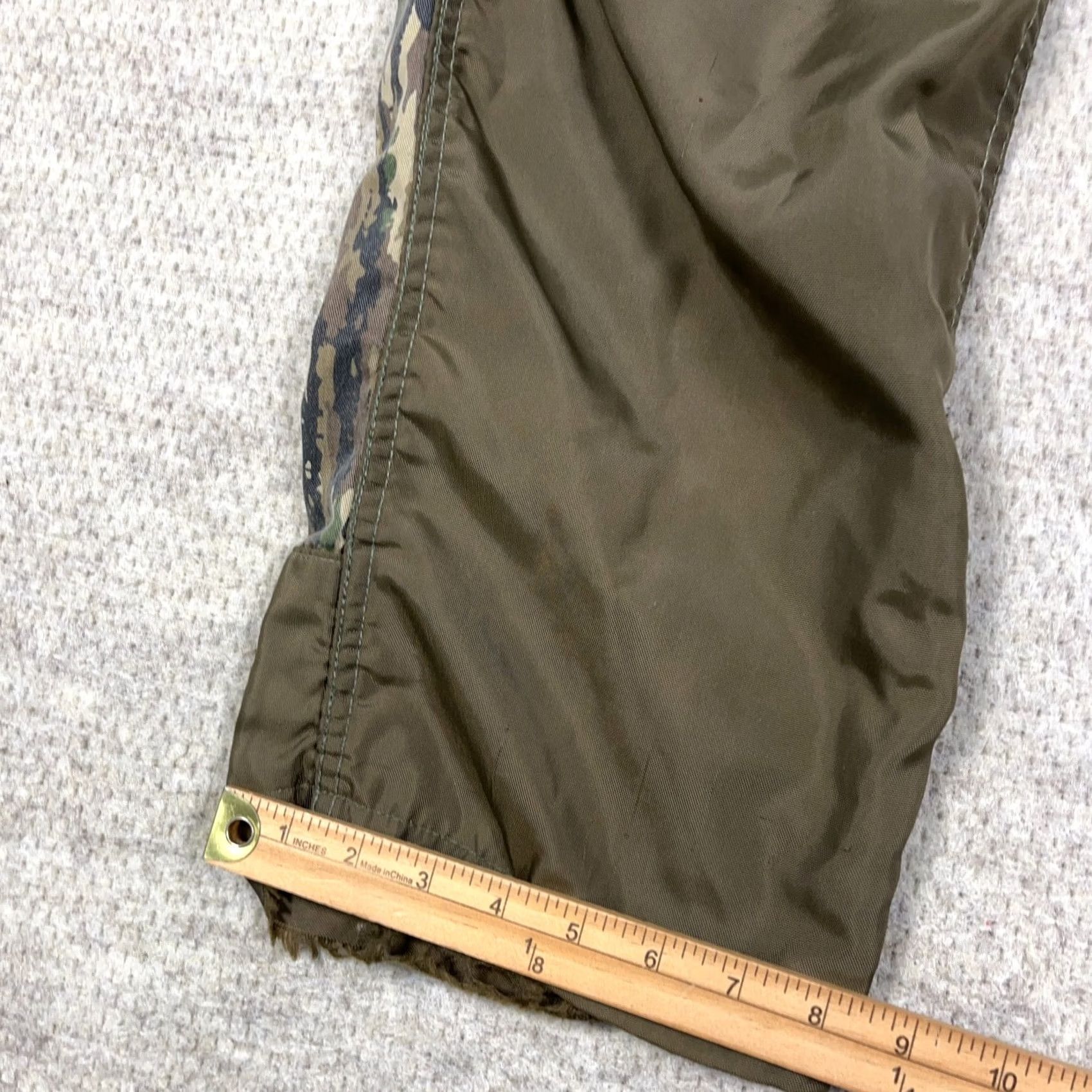 SafTbak VINTAGE SafTbak Camo Pants Men 34x30 Canvas Brown 5-Pocket Cargo 80s 90s Hunting Mens Size US 34 / EU 50 - 6 Thumbnail