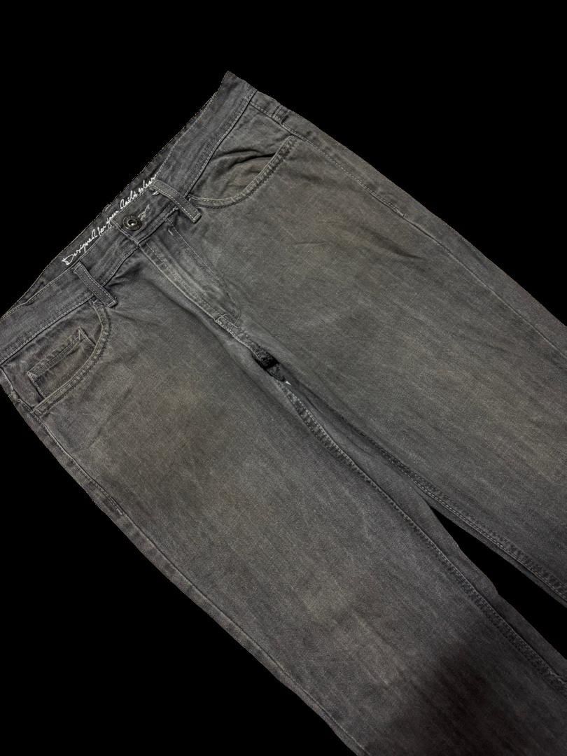 Japanese Brand FLARED Vintage Insane Distressed Buffalo Rusty Mudwash Jean Size US 30 / EU 46 - 6 Thumbnail