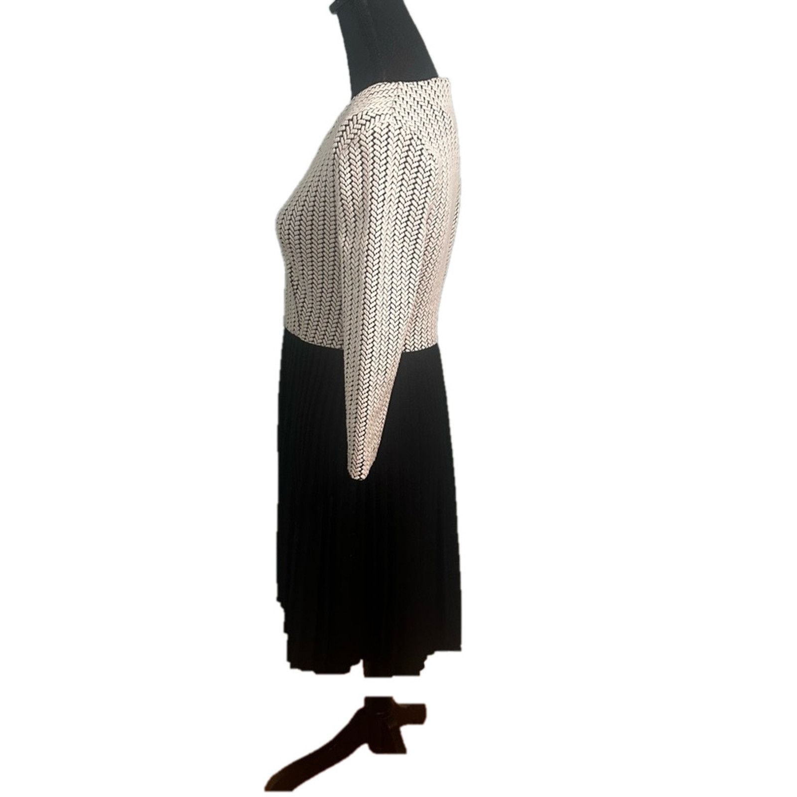 Ganni Anthropologie GANNI Crossknit Dress Size M / US 6-8 / IT 42-44 - 3 Thumbnail