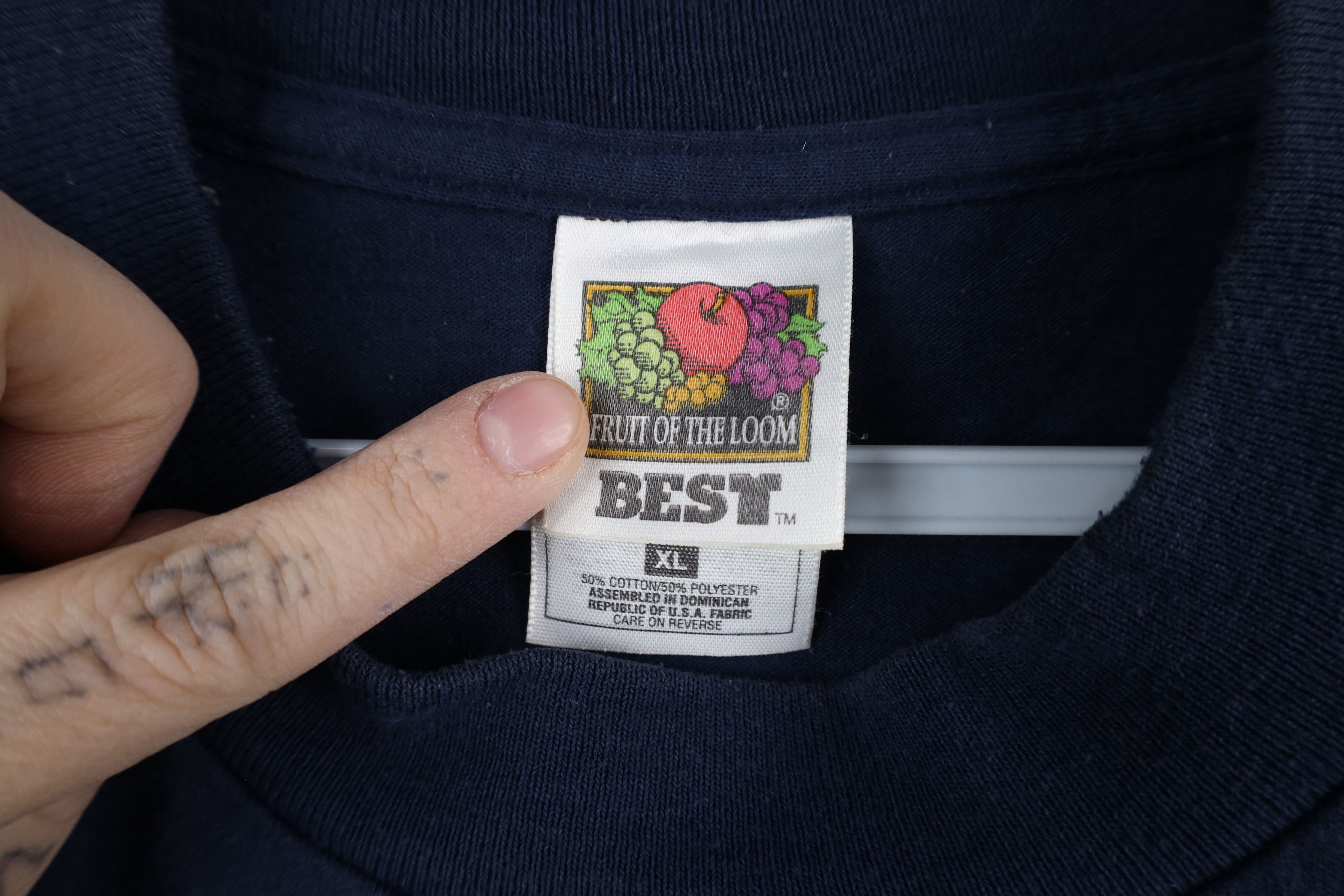 Vintage Vintage 90s Streetwear Reuse Recycle Space Earth T-Shirt Size US XL / EU 56 / 4 - 5 Thumbnail