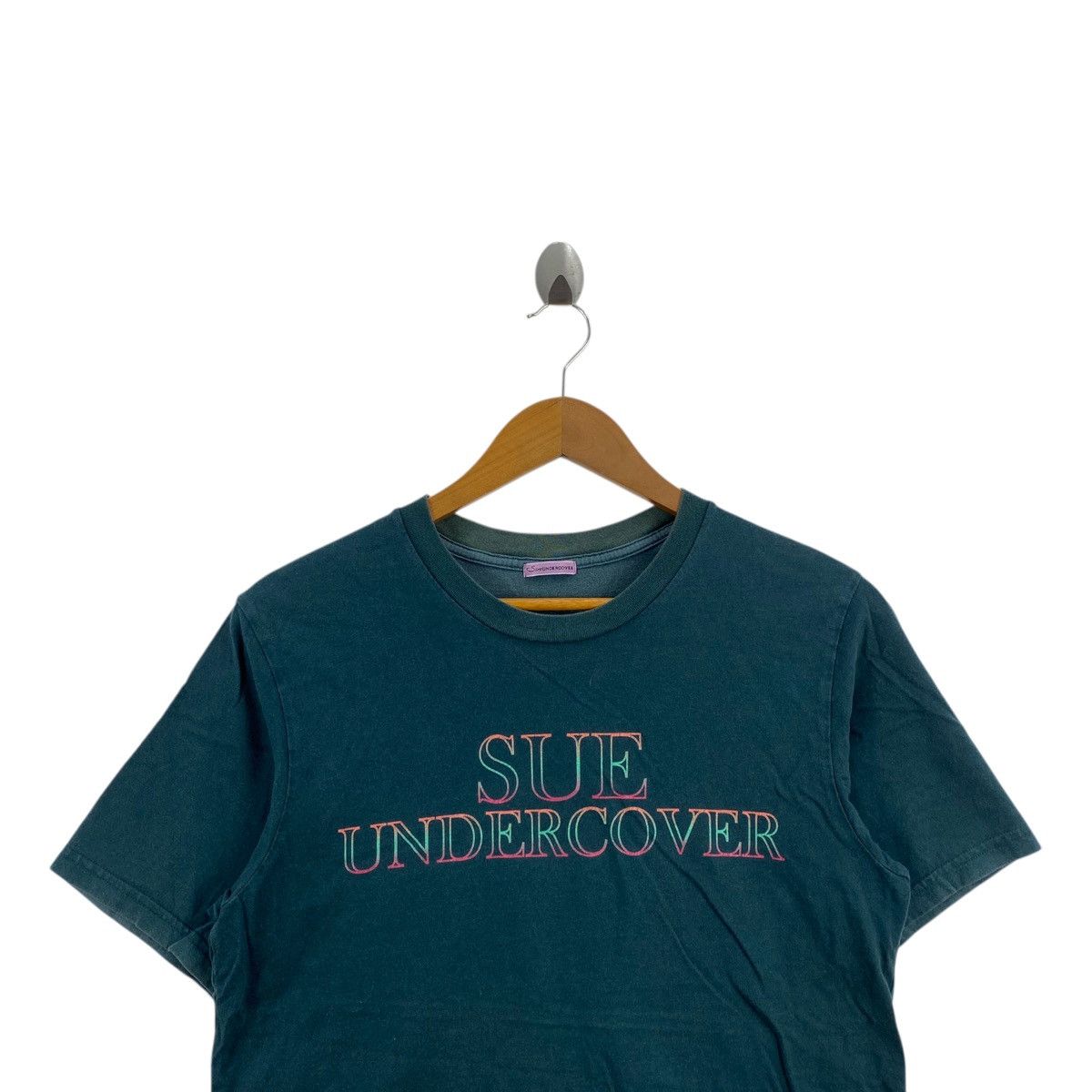 Undercover Vintage Sue UNDERCOVER Japanese Brand Logo Print Dark Green Size US S / EU 44-46 / 1 - 2 Thumbnail