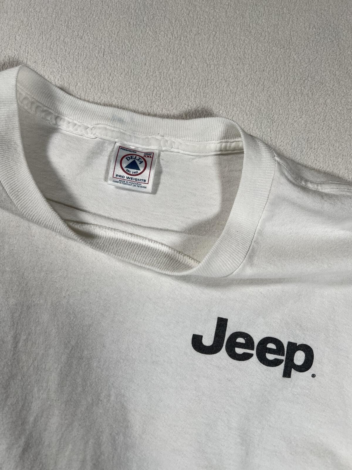 Jeep Vintage 90s Jeep Wrangler Promo Oversized Tee Size US XXL / EU 58 / 5 - 6 Thumbnail