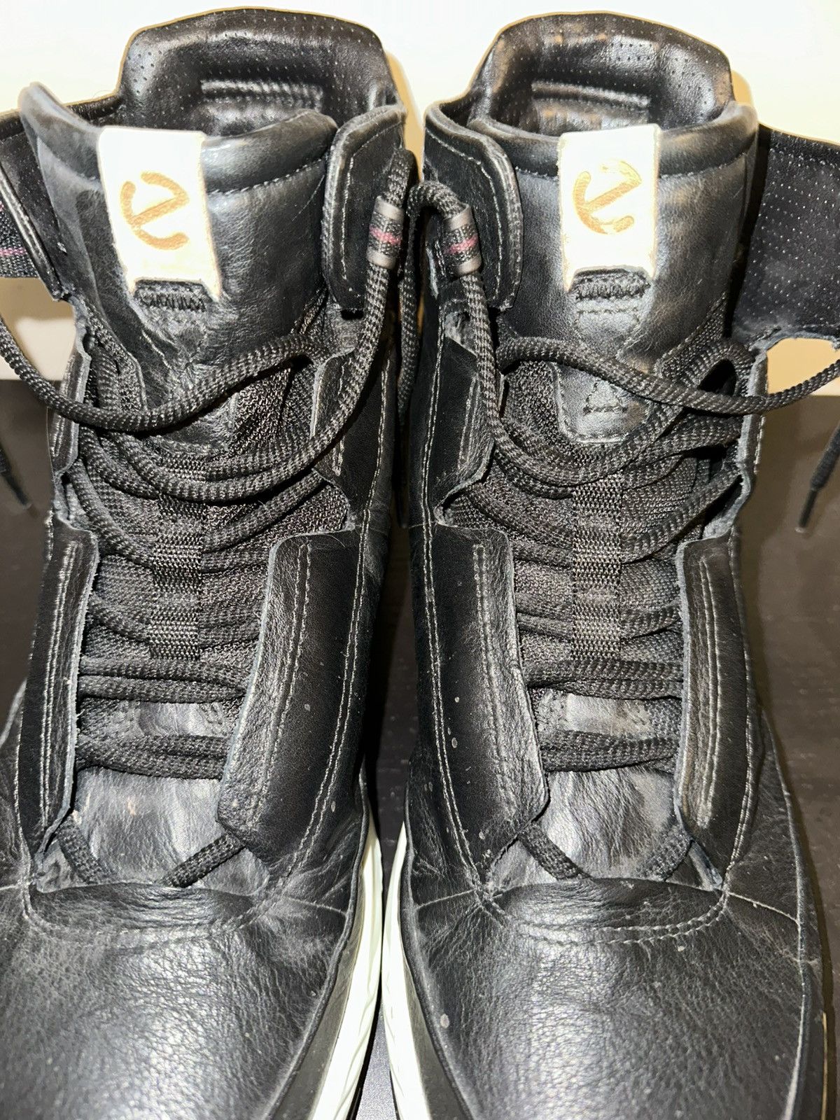 Ecco Men’s Ecco Boots Black/White Size 11 Size US 11 / EU 44 - 8 Thumbnail