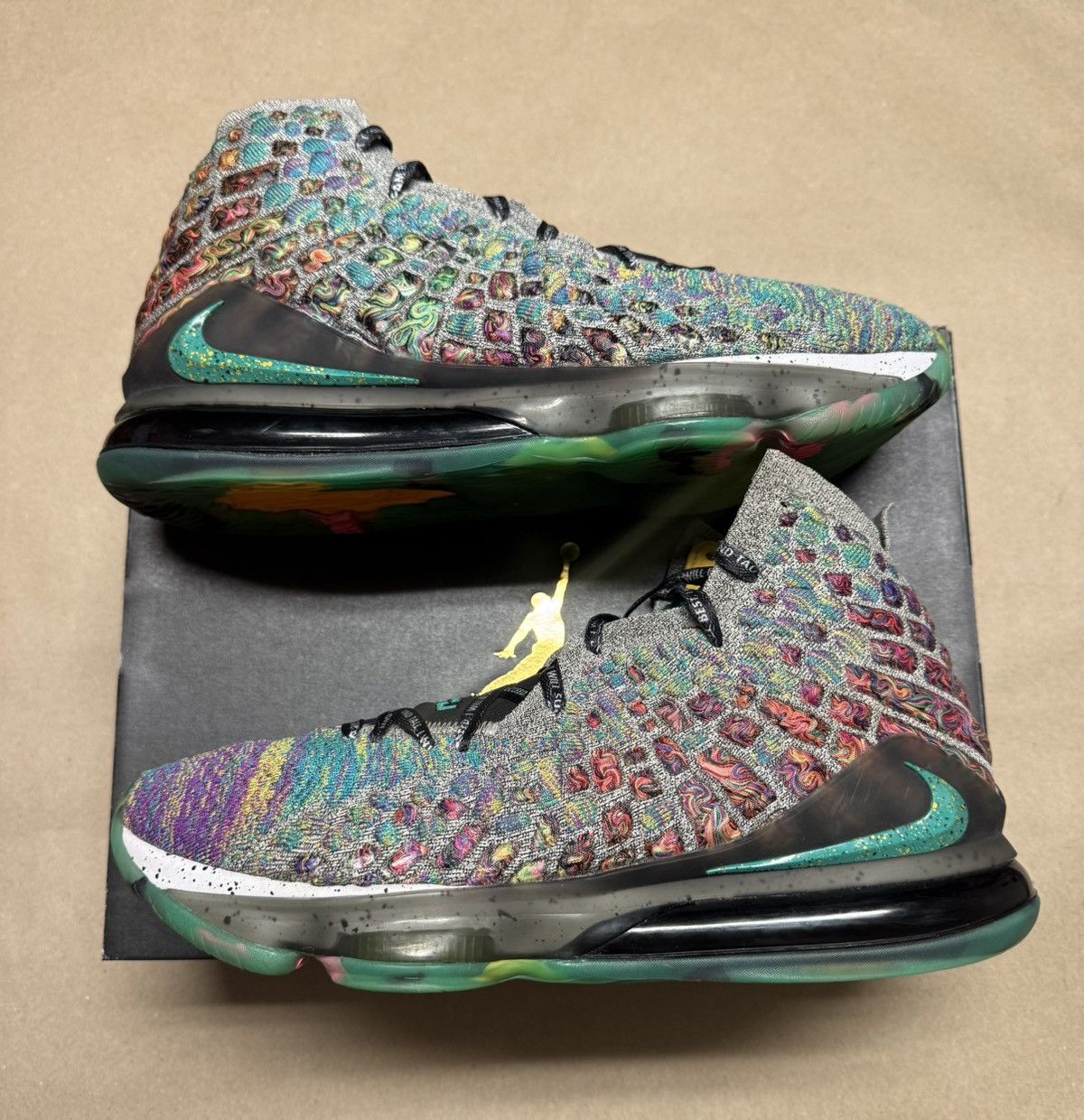 Nike Air Lebron 17 I Promise men's basketball shoes sz