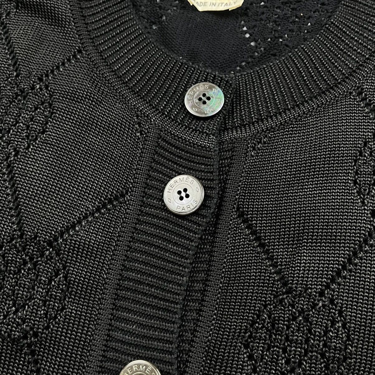 Hermes Hermes - Margiela H Lift Cardigan - Knitwear Size XS / US 0-2 / IT 36-38 - 4 Thumbnail